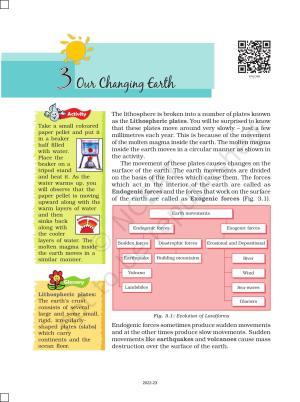 NCERT Book for Class 7 Social Science(Geography): Chapter 3-Our Changing Earth