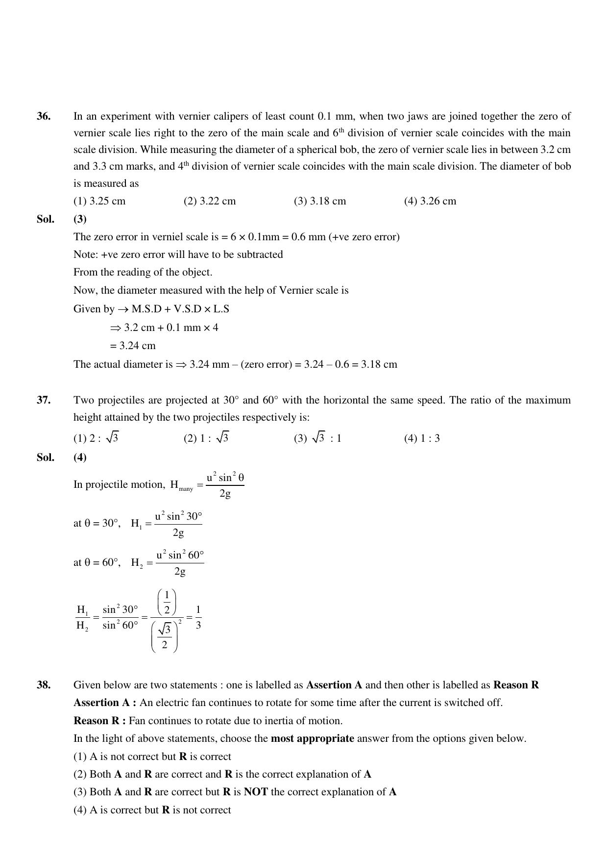 JEE Mains 2023: 10th April 2023 Shift-2 (Evening) Question Paper With Solution (April, Session-2)) - Page 19