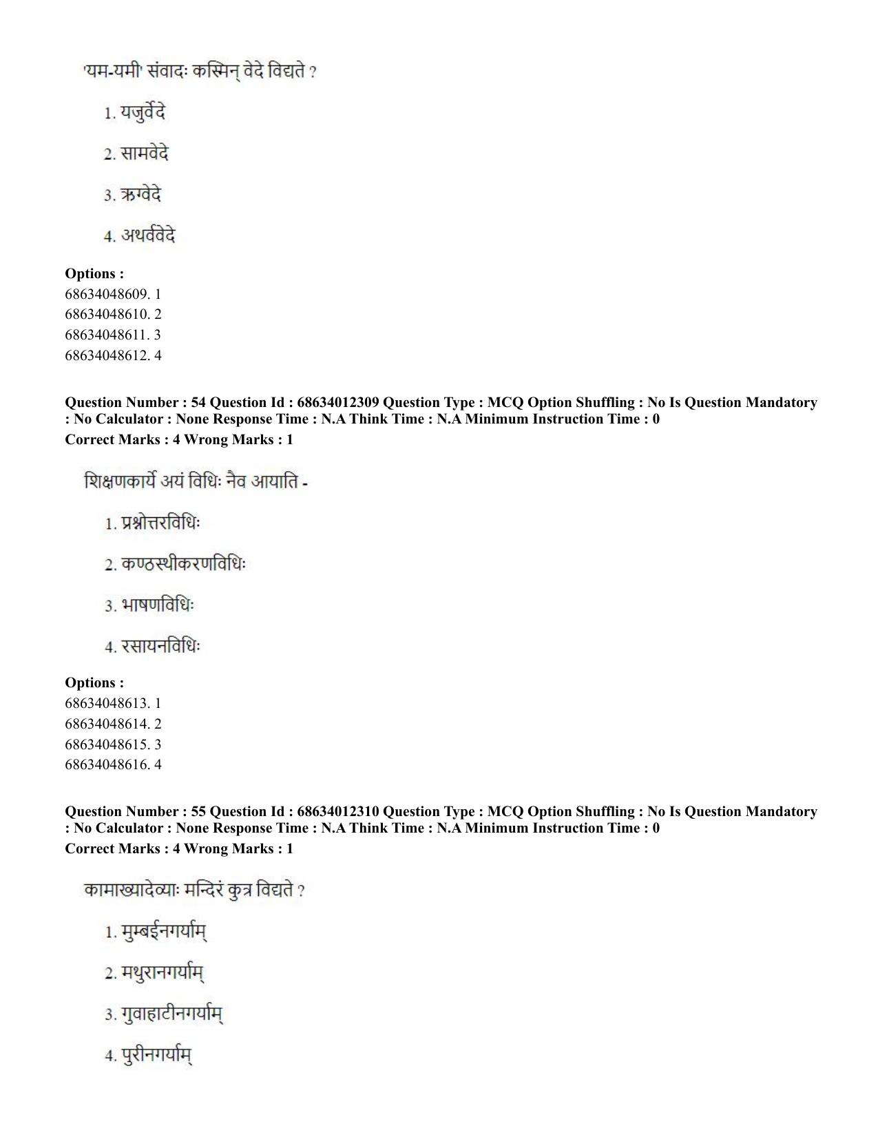 CUET PG 2023:ACQP01 – Shiksha Shastri B.Ed. (Hindi)-Shift 1 (09-06-2023) Question Paper - Page 28