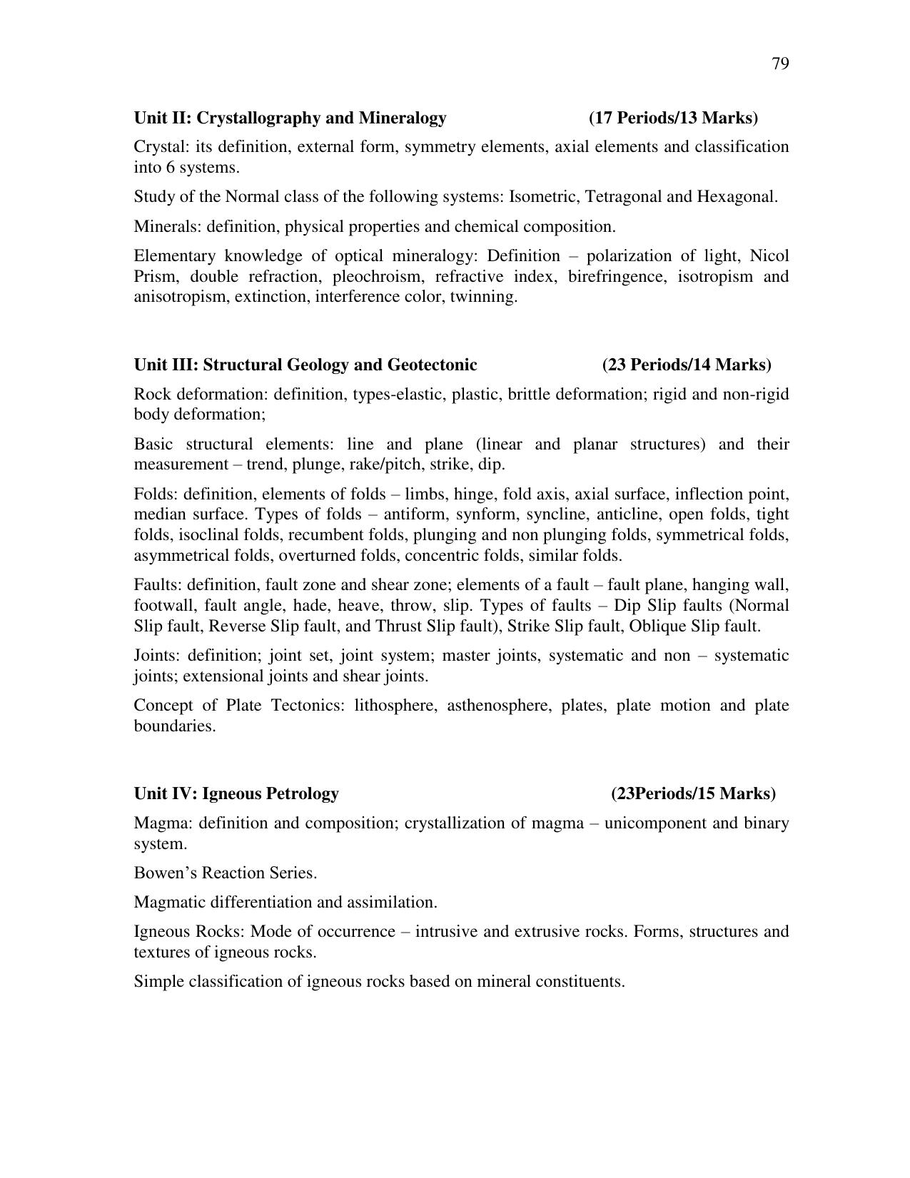 Meghalaya Board Class 11th Syllabus - Page 36