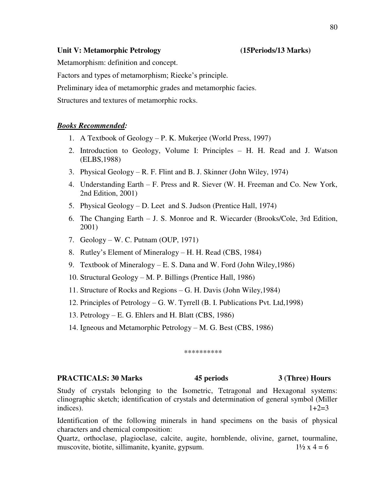 Meghalaya Board Class 11th Syllabus - Page 37
