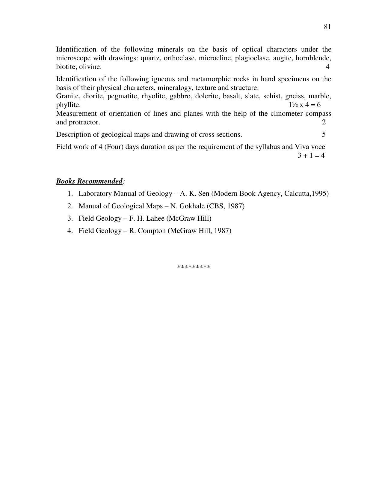 Meghalaya Board Class 11th Syllabus - Page 38