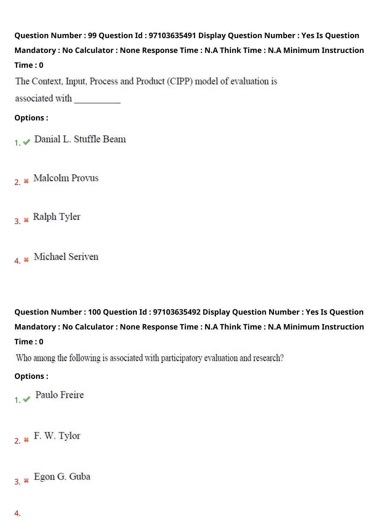 AP RCET 2024 Adult Education Question Paper (04-05-2024 (Saturday) Session-I) - Page 58