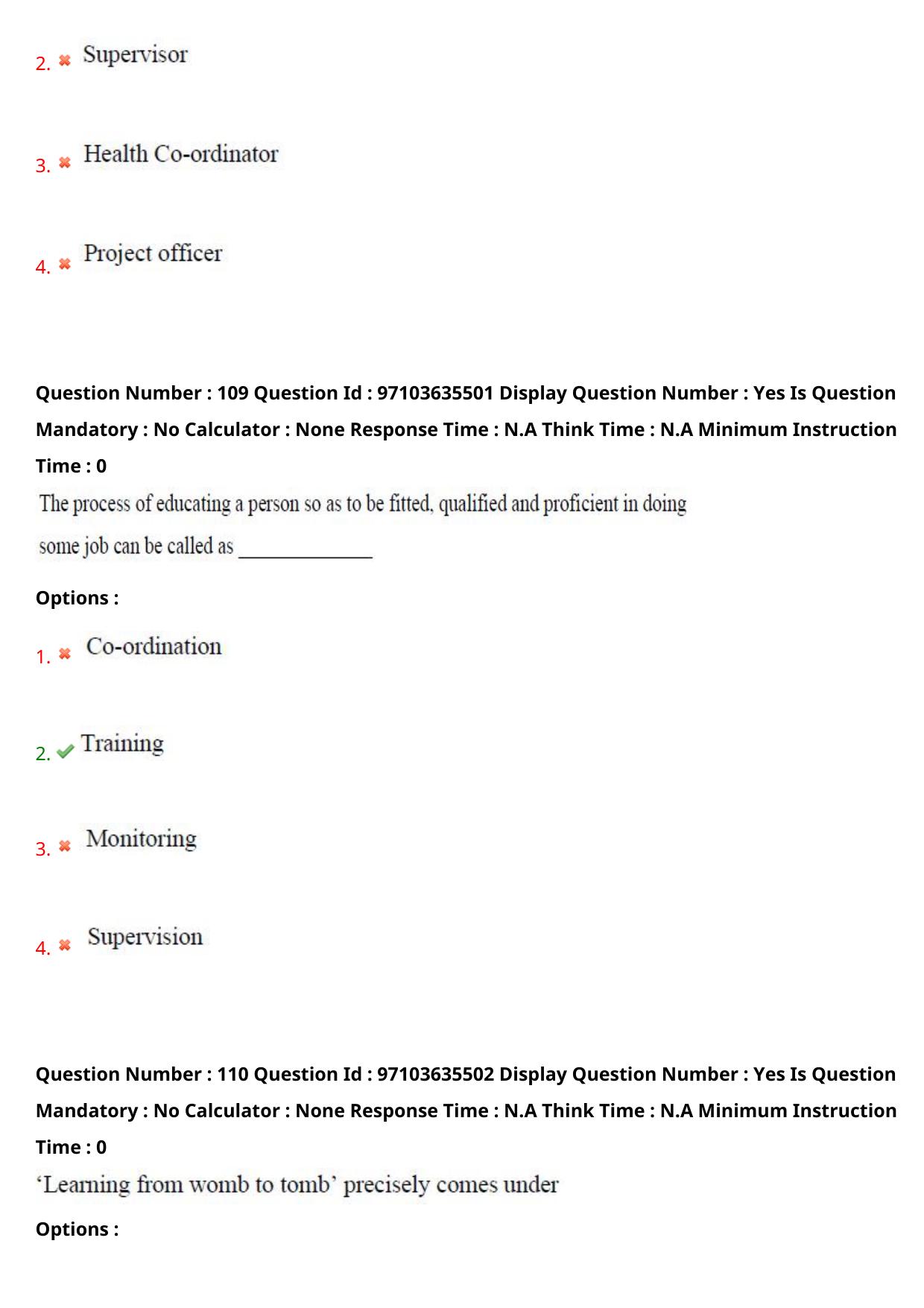 AP RCET 2024 Adult Education Question Paper (04-05-2024 (Saturday) Session-I) - Page 63