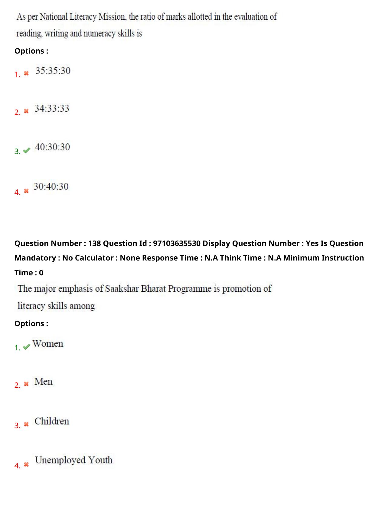 AP RCET 2024 Adult Education Question Paper (04-05-2024 (Saturday) Session-I) - Page 78