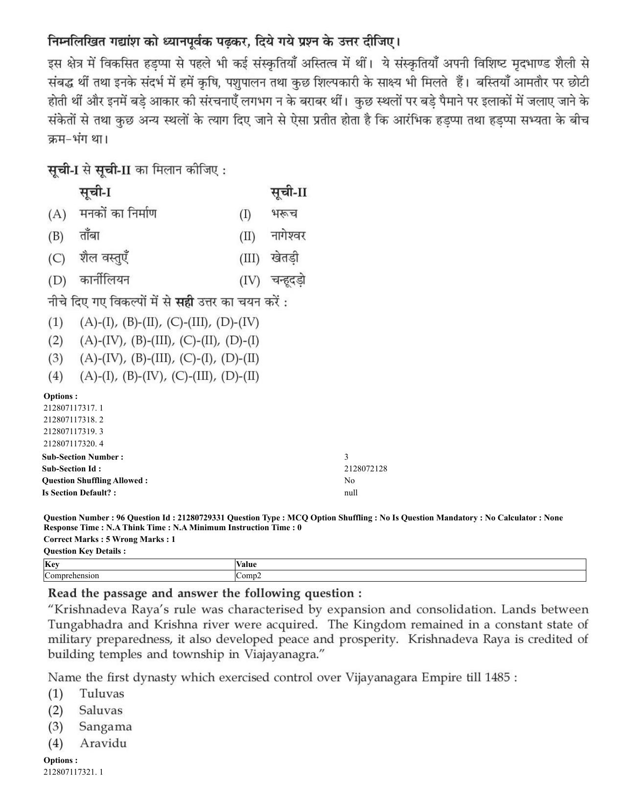 CUET 2023 English Shift 2 Question Papers - Page 66