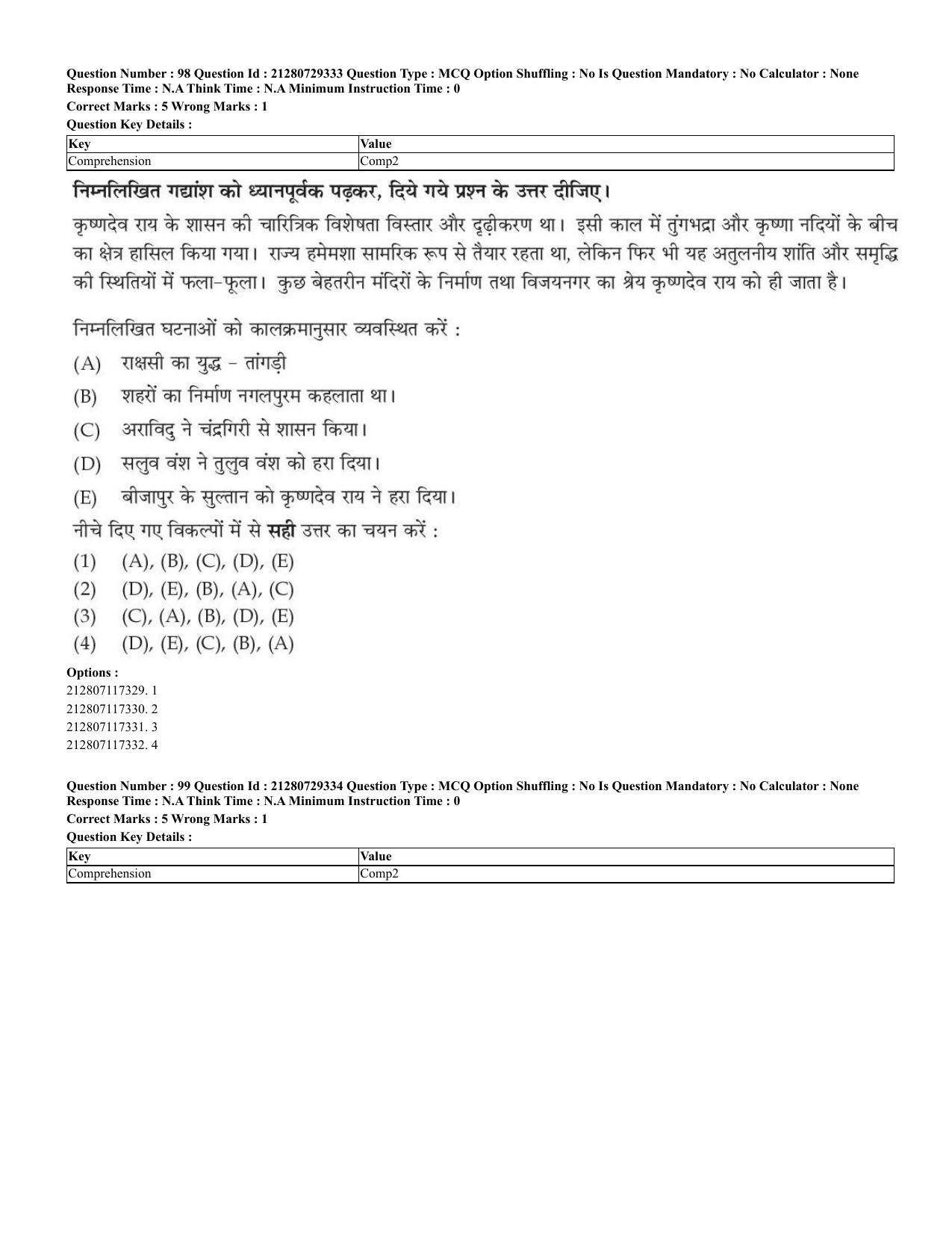 CUET 2023 English Shift 2 Question Papers - Page 69