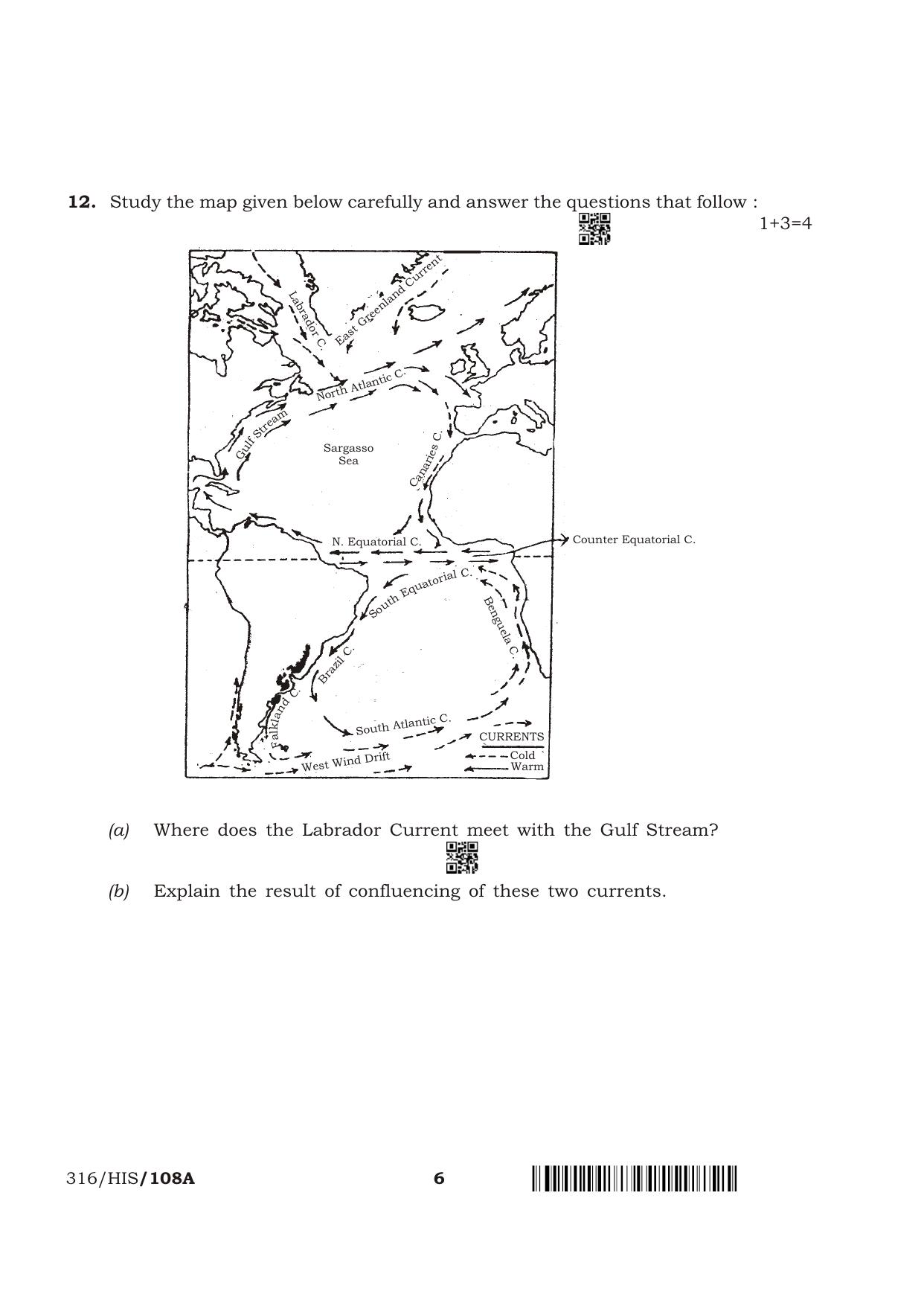 NIOS April 2018 Class 12 Geography Question Paper - Page 6