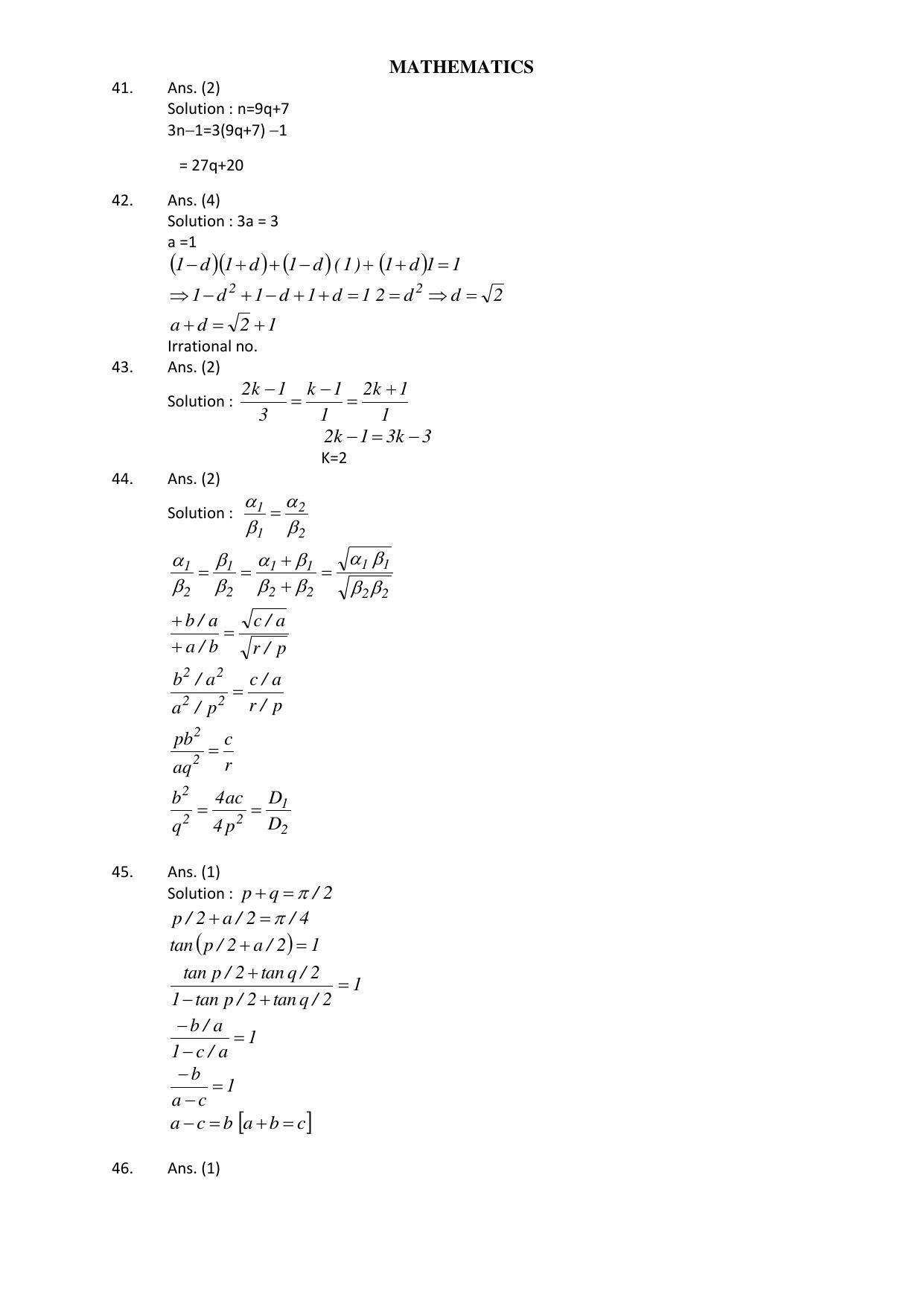 Jharkhand (JAC) NTSE 2017-18 (MAT, Lang, SAT) Solution & Notes - Page 11
