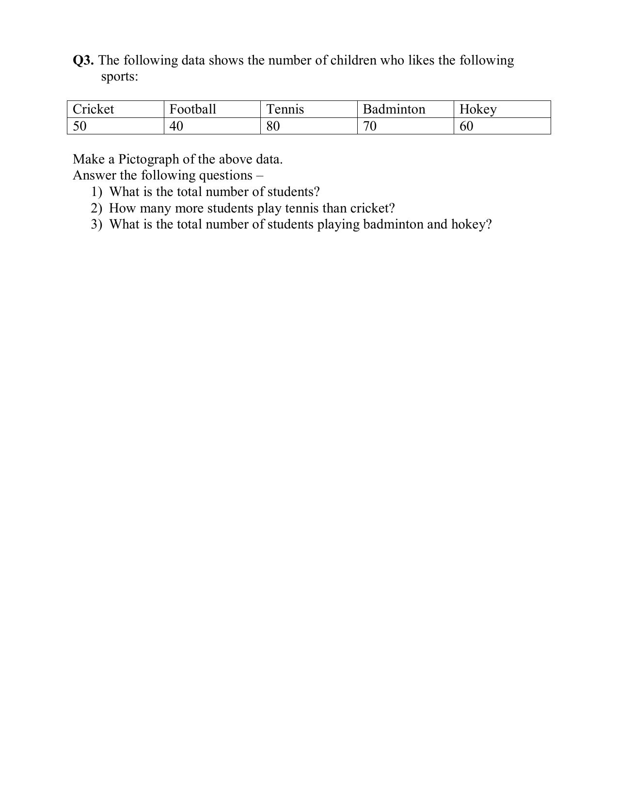 Worksheet for Class 5 Maths Assignment 39 - Page 2