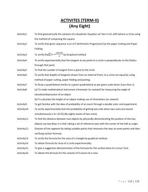 CBSE Worksheets for Class 10 Maths Assignment 1