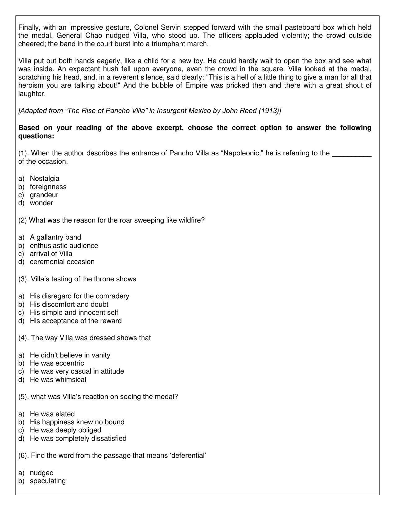 CBSE Class 12 English Elective Sample Paper 2021-22 - Page 2