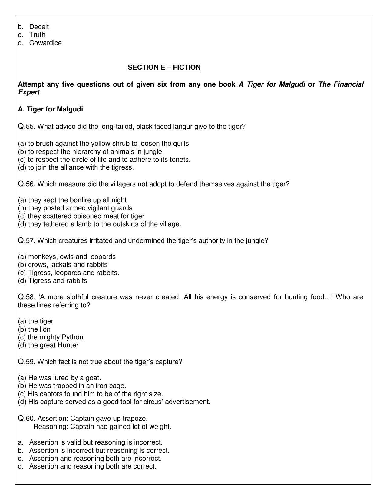 CBSE Class 12 English Elective Sample Paper 2021-22 - Page 14