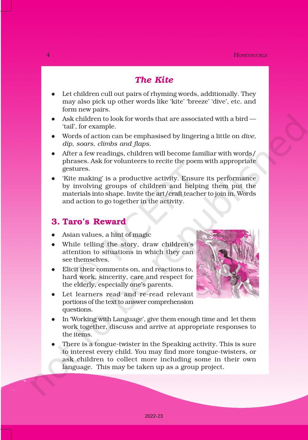 NCERT Book for Class 6 English(Honeysuckle) : Chapter 1-Who Did Patrick’s Homework? - Page 4