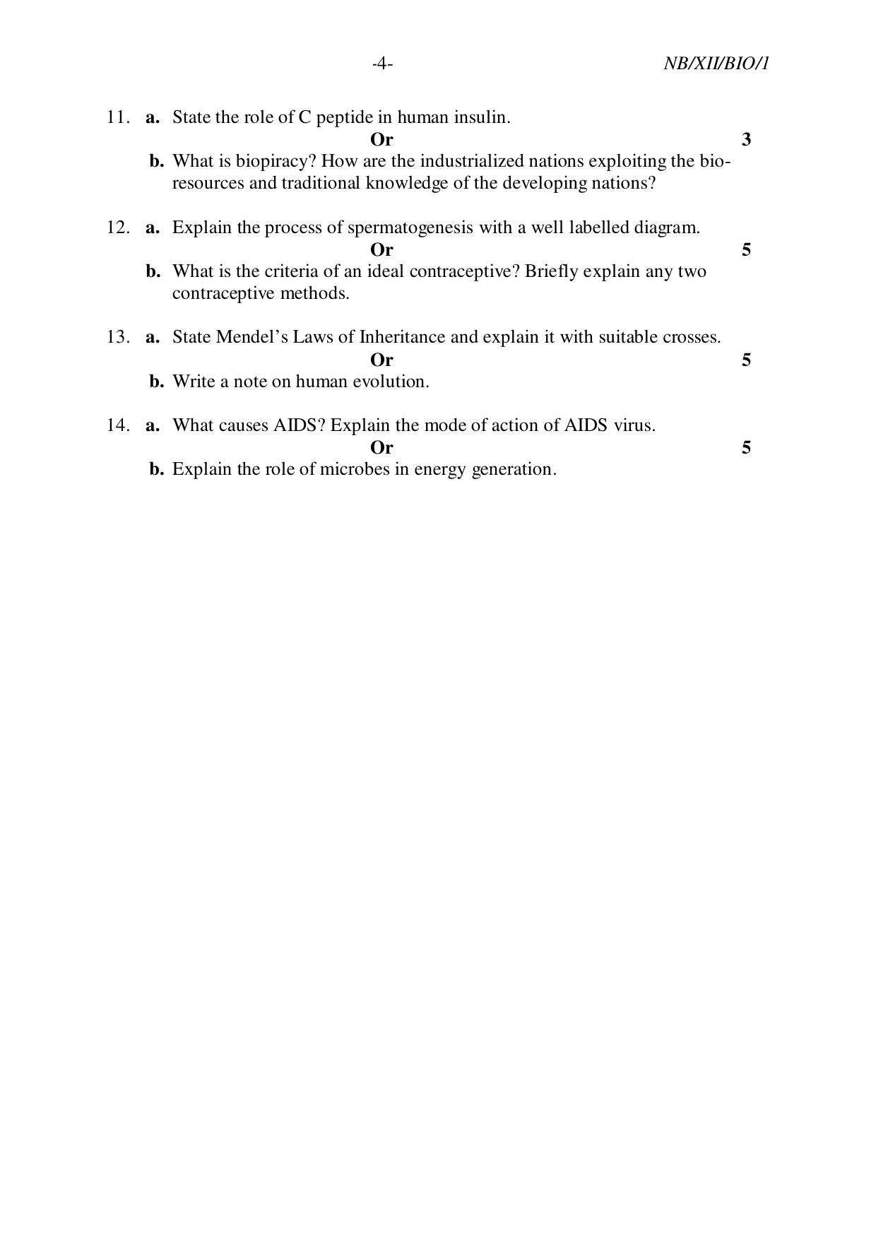 Nagaland Board NBSE Class 12 / HSSLC 2023 Question Paper (All Subjects) - Page 92