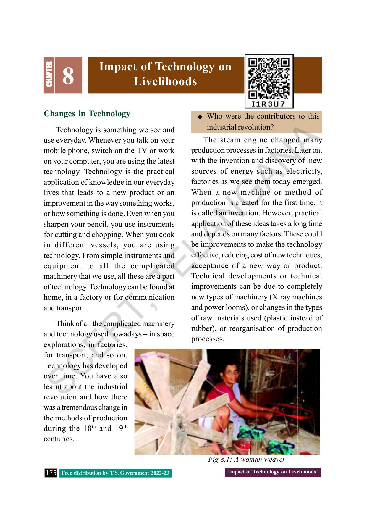 TS SCERT Class 8 Social Science Path 1 (Telugu Medium) Text Book - Page 81