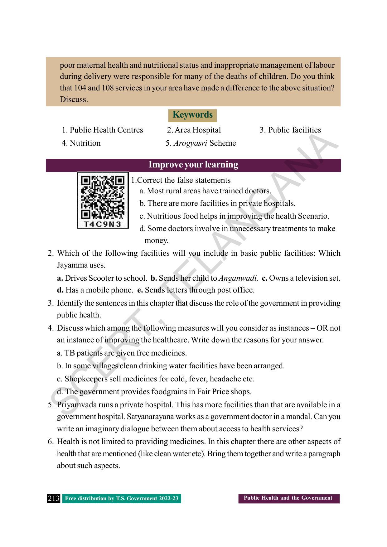 TS SCERT Class 8 Social Science Path 1 (Telugu Medium) Text Book - Page 119