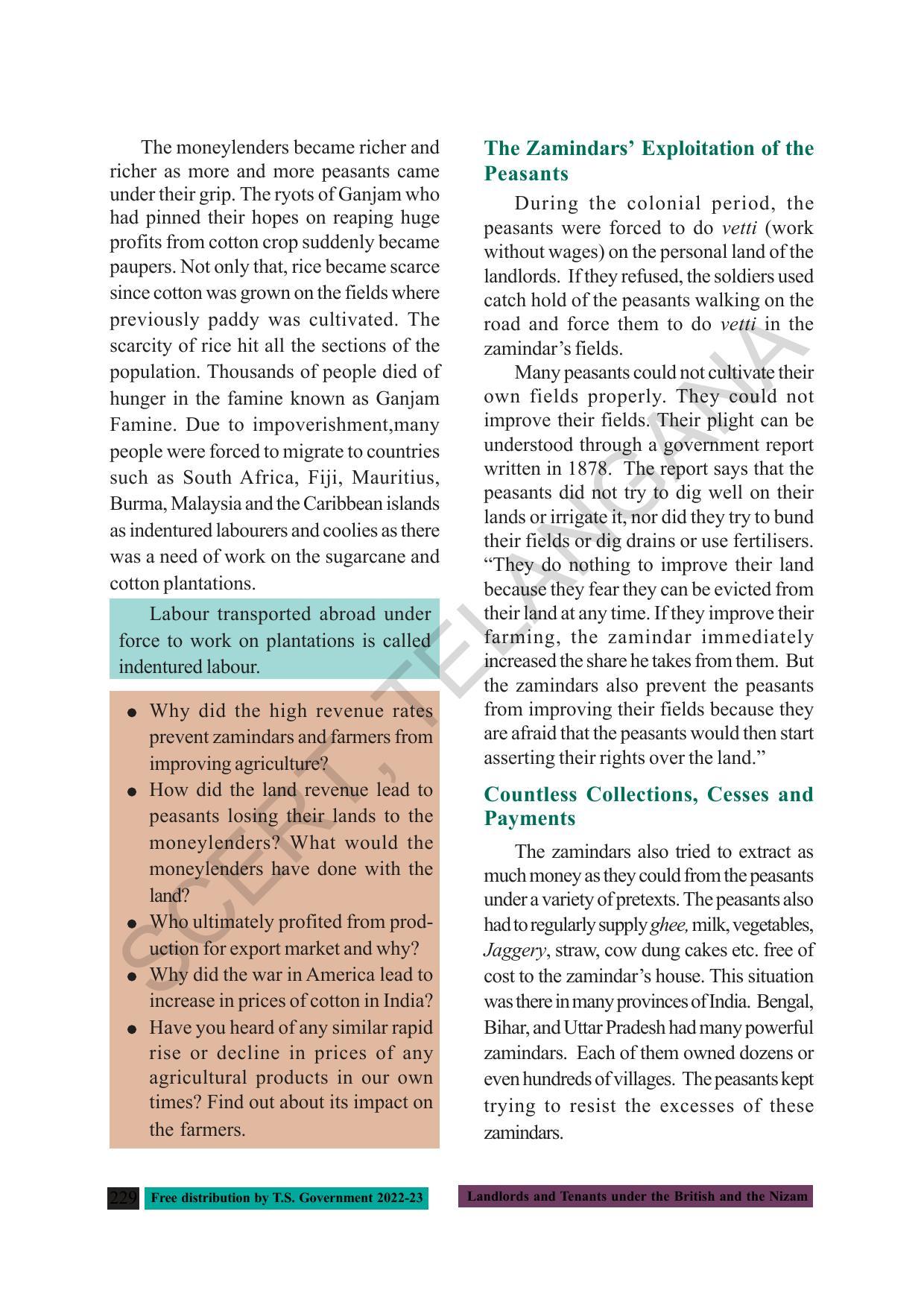 TS SCERT Class 8 Social Science Path 1 (Telugu Medium) Text Book - Page 135