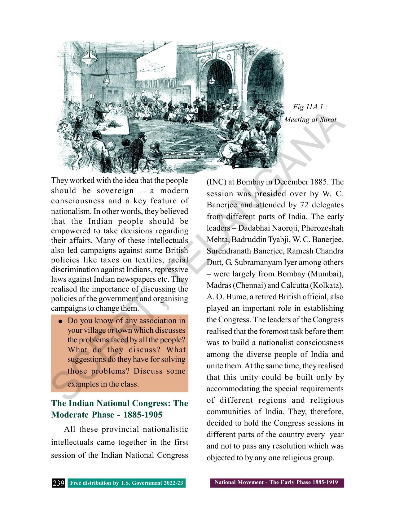 TS SCERT Class 8 Social Science Path 1 (Telugu Medium) Text Book - Page 145