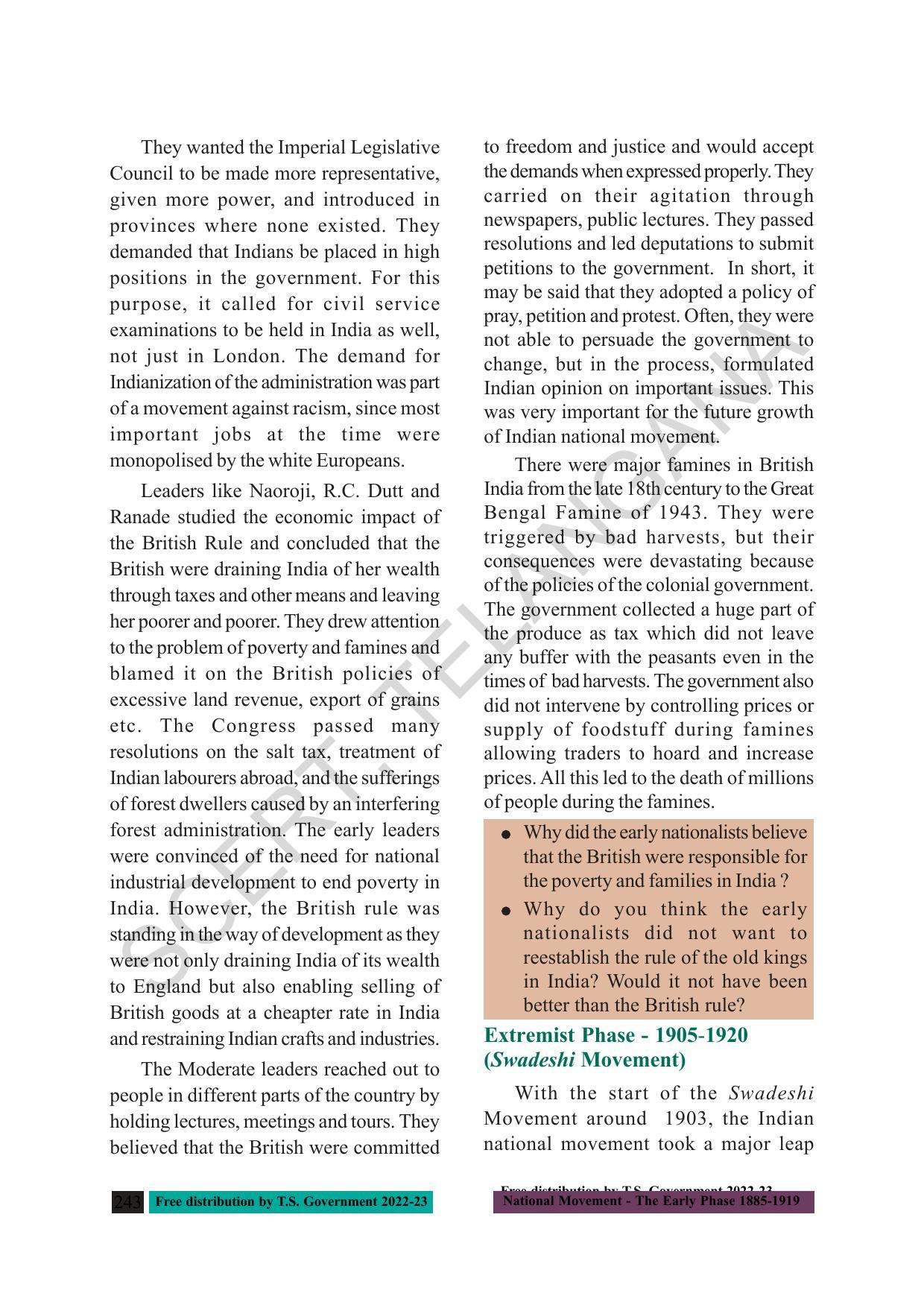TS SCERT Class 8 Social Science Path 1 (Telugu Medium) Text Book - Page 149