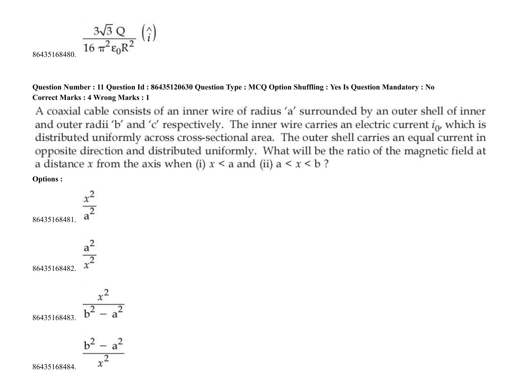 JEE Mains 2021: BTech (Shift 2) 27-08-2021 Question Paper - Page 10