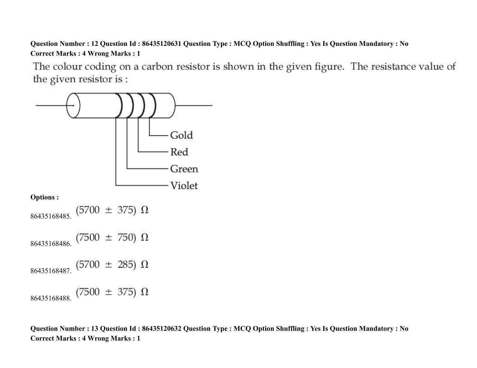 JEE Mains 2021: BTech (Shift 2) 27-08-2021 Question Paper - Page 11