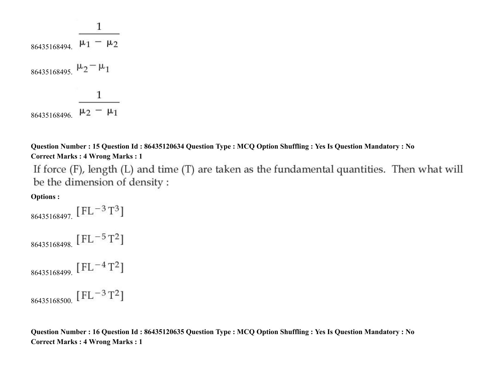 JEE Mains 2021: BTech (Shift 2) 27-08-2021 Question Paper - Page 13