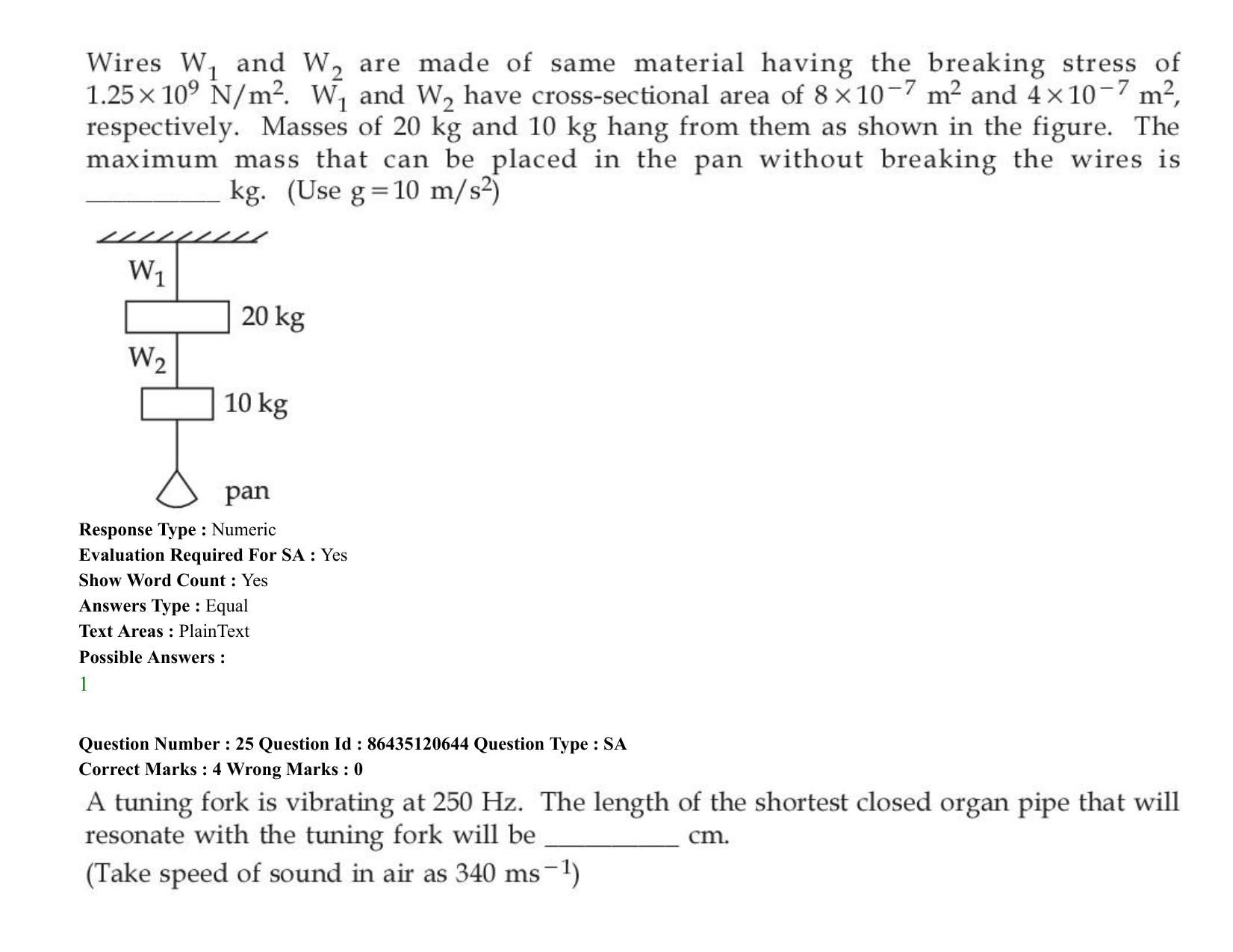 JEE Mains 2021: BTech (Shift 2) 27-08-2021 Question Paper - Page 20