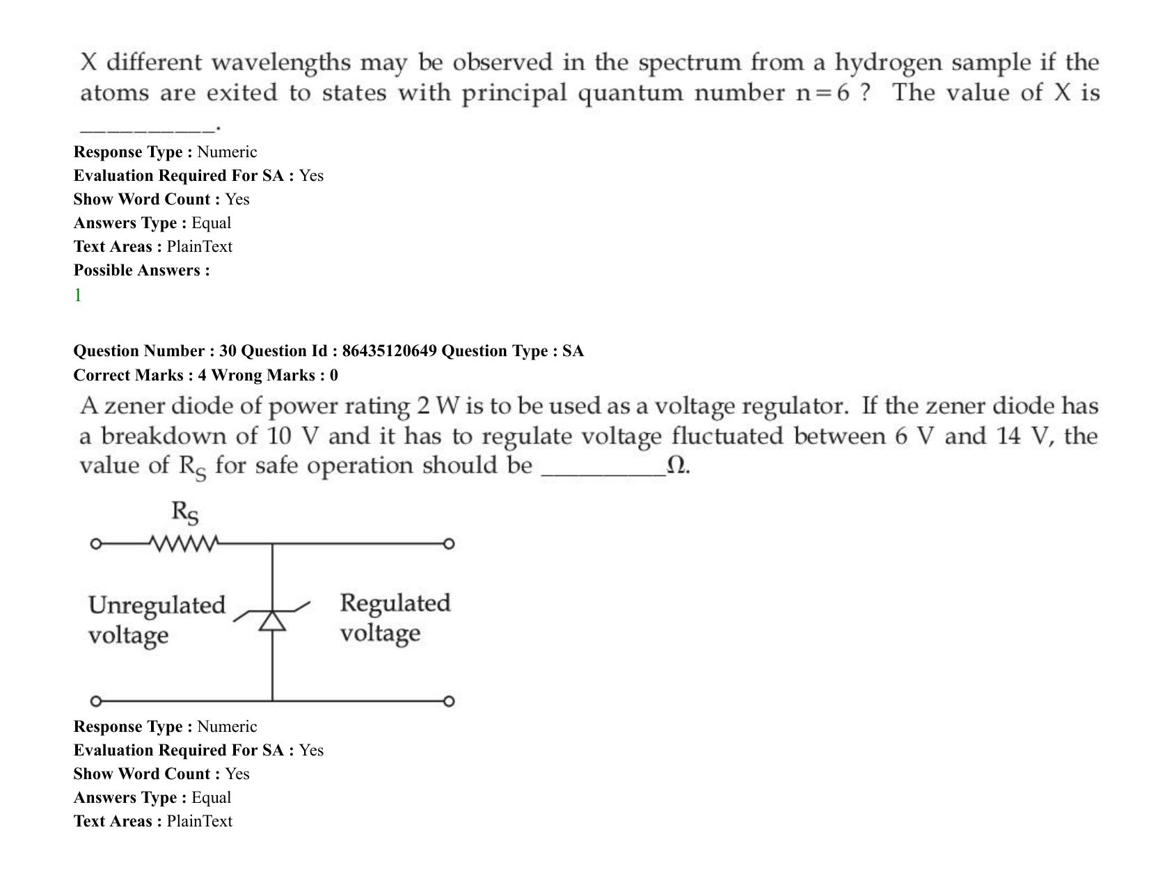 JEE Mains 2021: BTech (Shift 2) 27-08-2021 Question Paper - Page 23