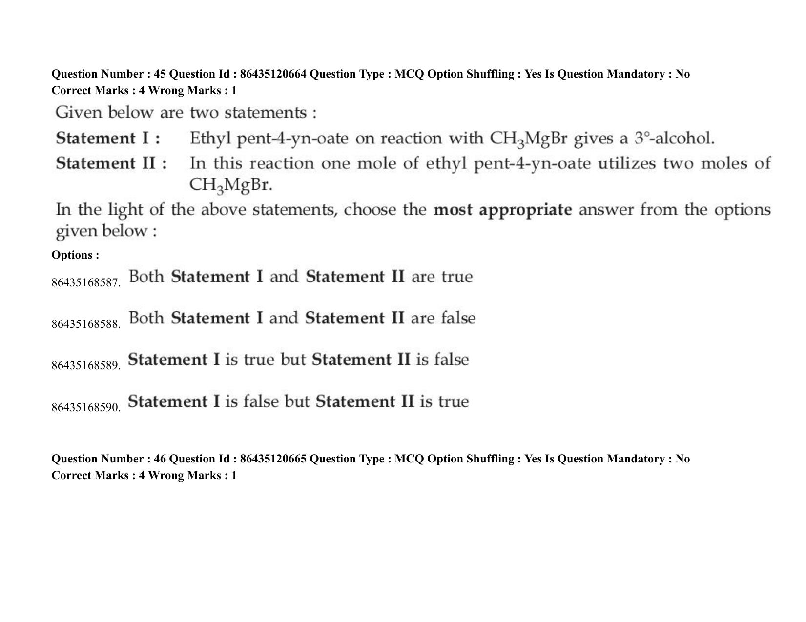 JEE Mains 2021: BTech (Shift 2) 27-08-2021 Question Paper - Page 35