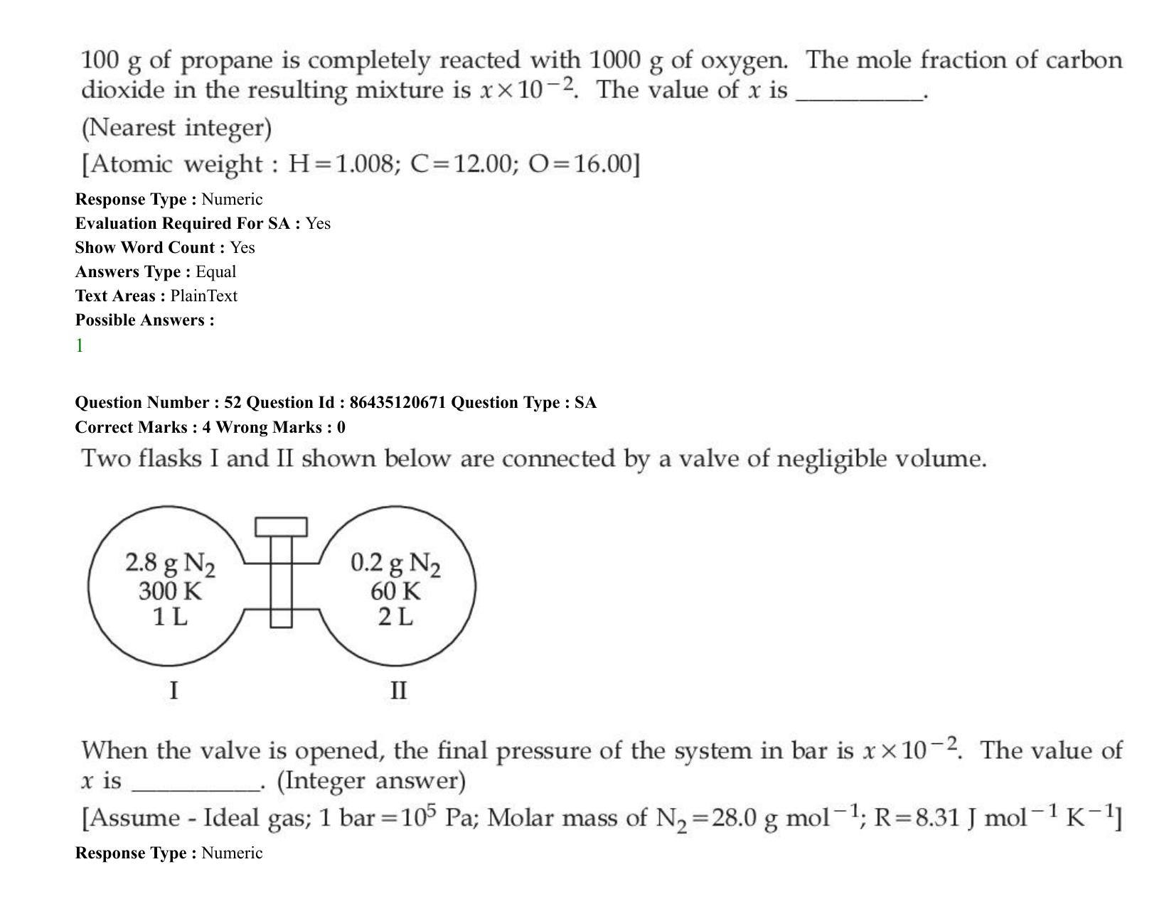 JEE Mains 2021: BTech (Shift 2) 27-08-2021 Question Paper - Page 42