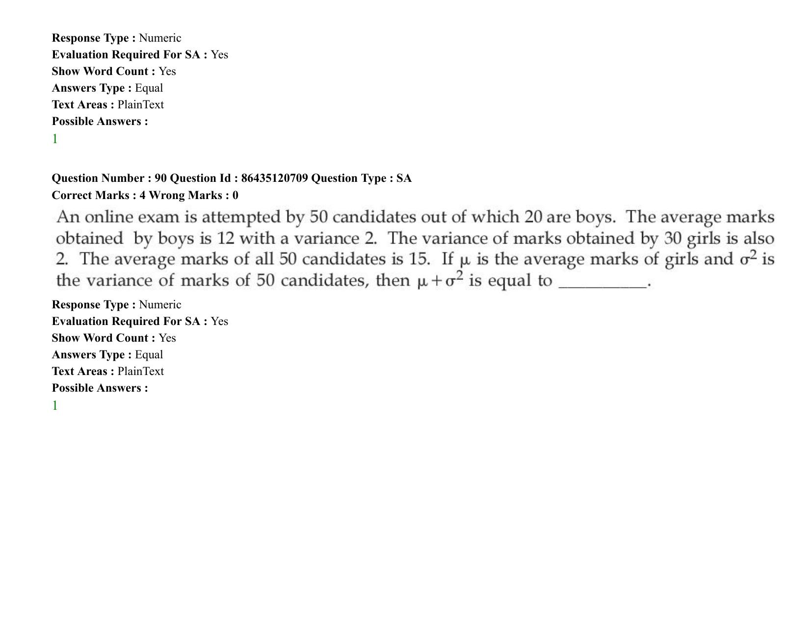 JEE Mains 2021: BTech (Shift 2) 27-08-2021 Question Paper - Page 67