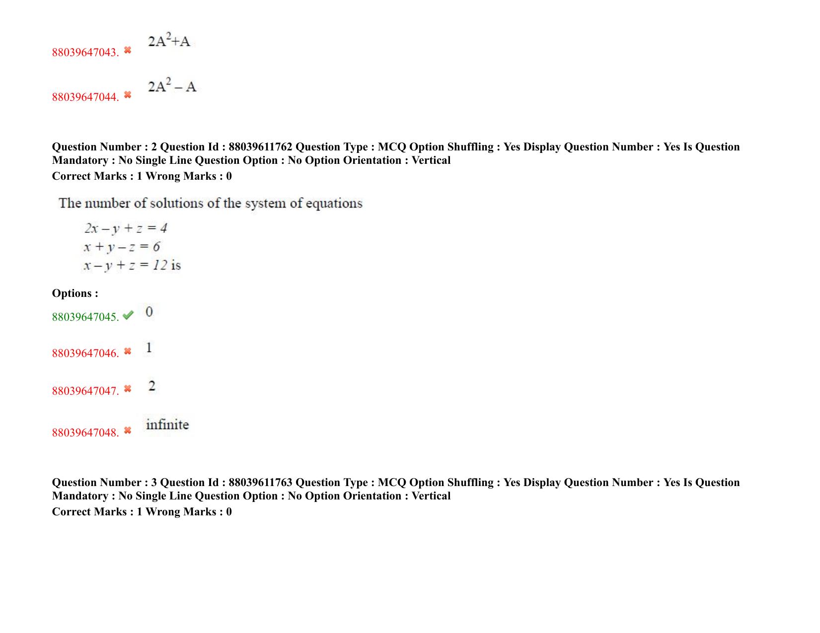 TS PGECET 2020: Aerospace Engineering Question Papers - Page 3