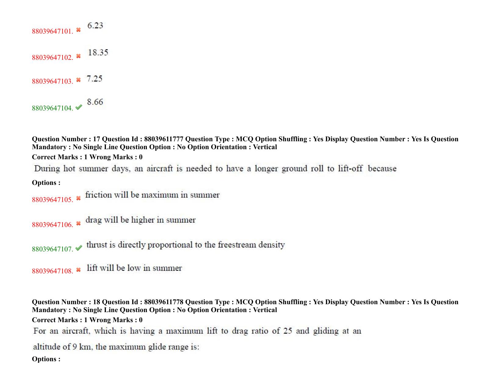 TS PGECET 2020: Aerospace Engineering Question Papers - Page 12