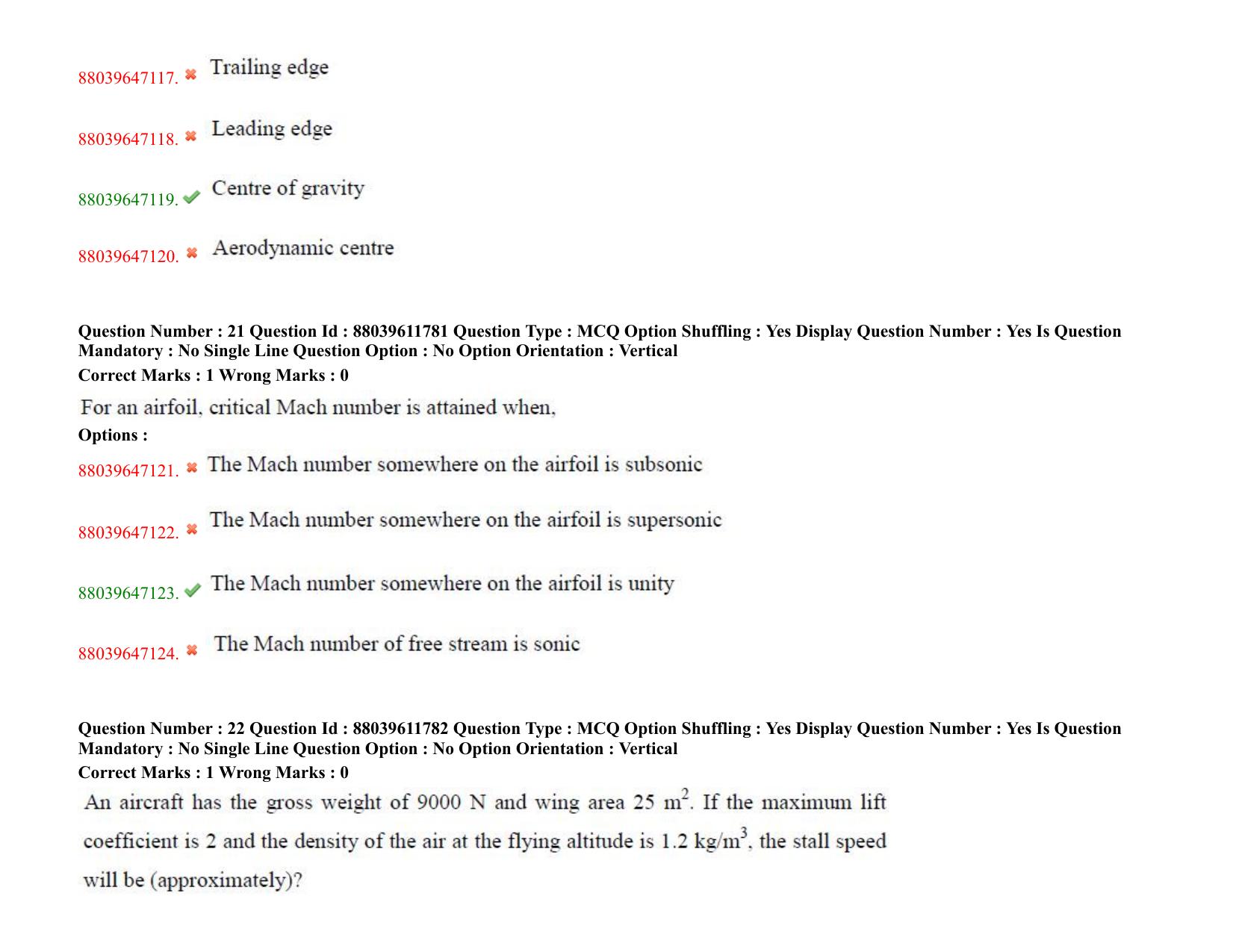 TS PGECET 2020: Aerospace Engineering Question Papers - Page 14
