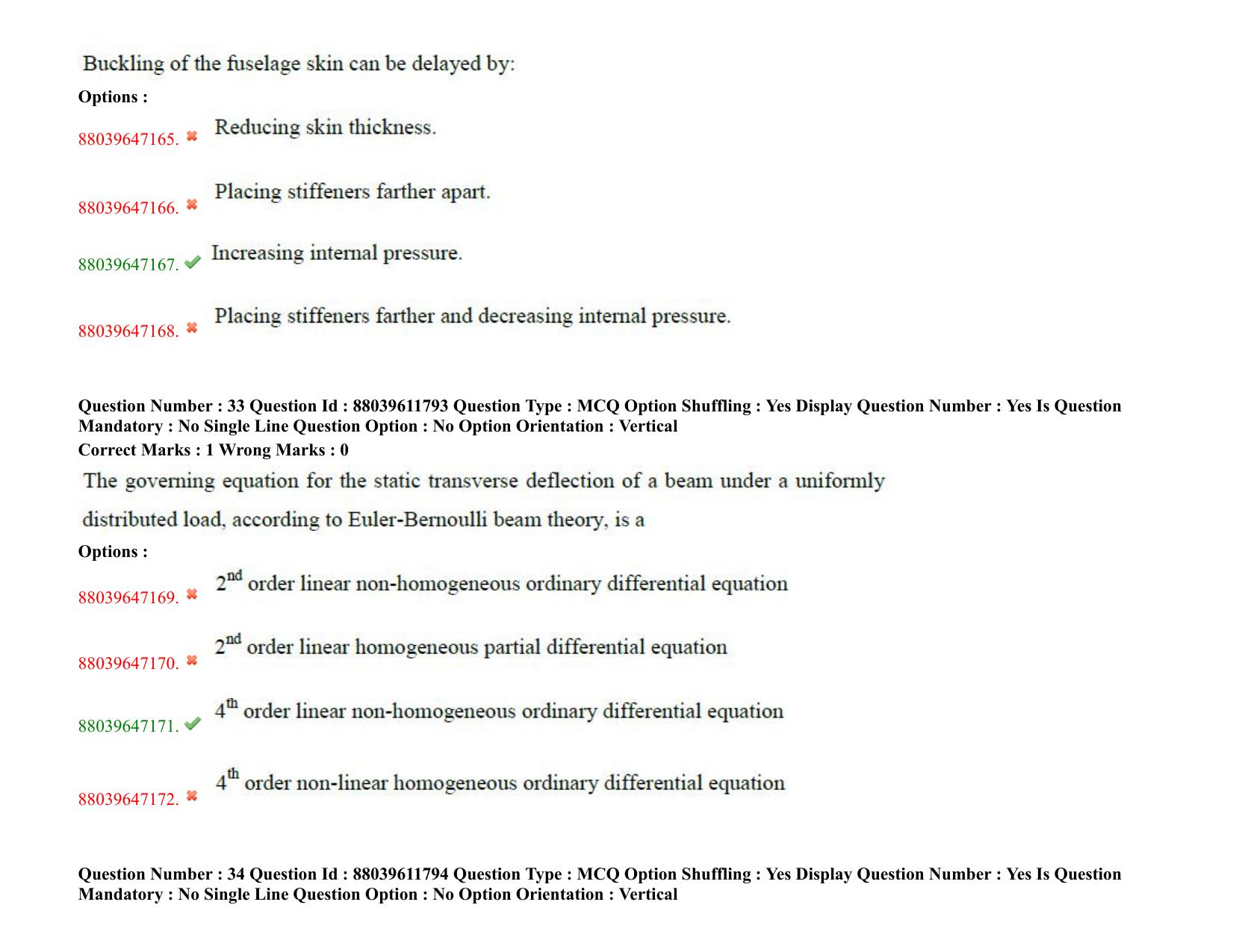 TS PGECET 2020: Aerospace Engineering Question Papers - Page 20