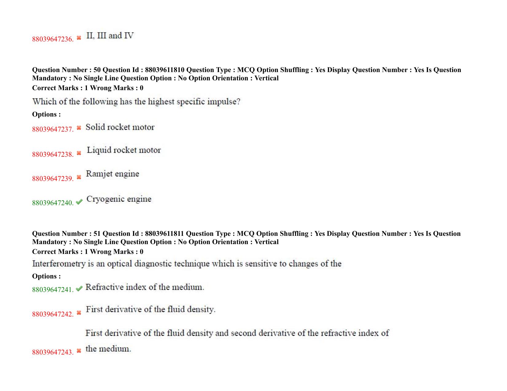 TS PGECET 2020: Aerospace Engineering Question Papers - Page 30