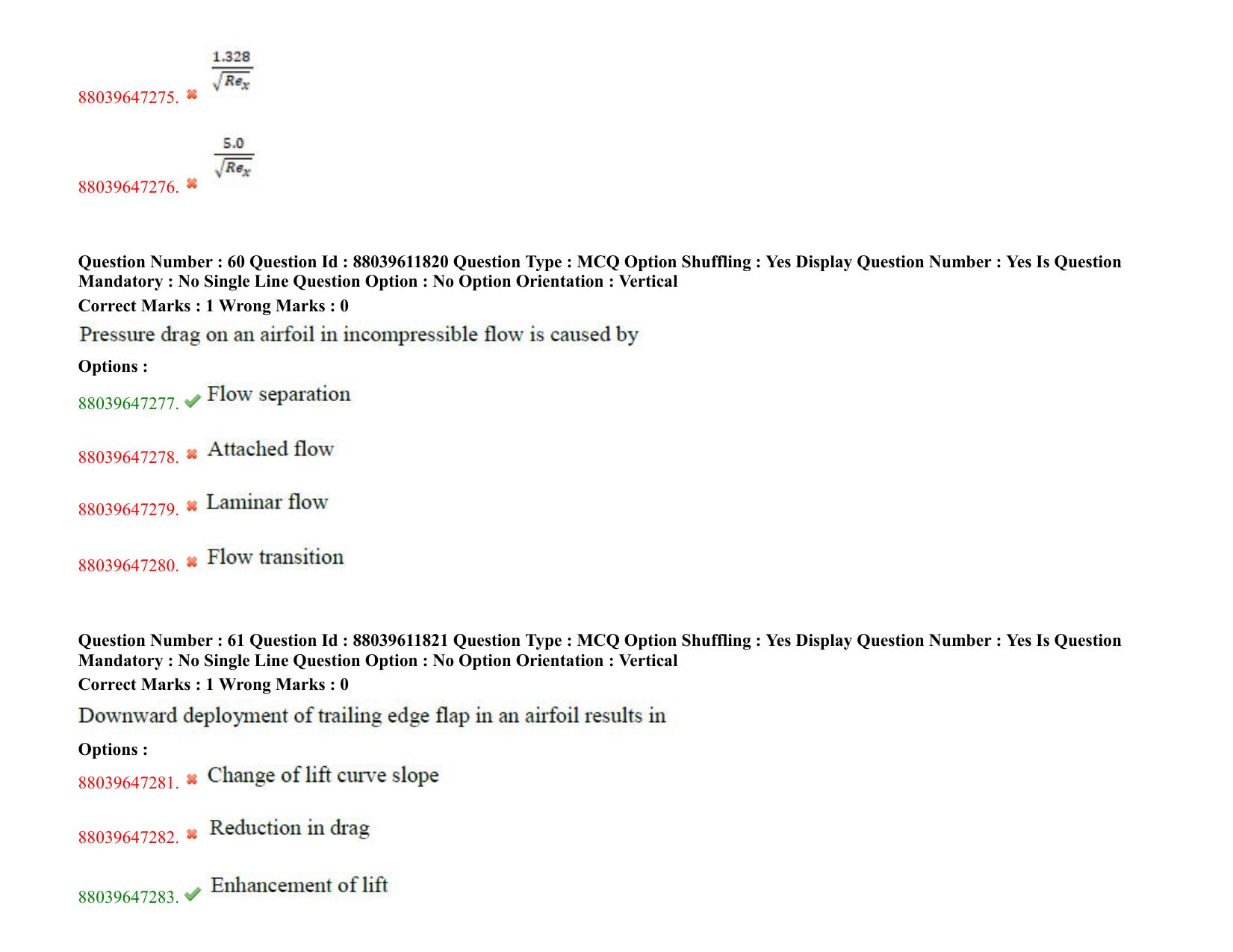 TS PGECET 2020: Aerospace Engineering Question Papers - Page 35