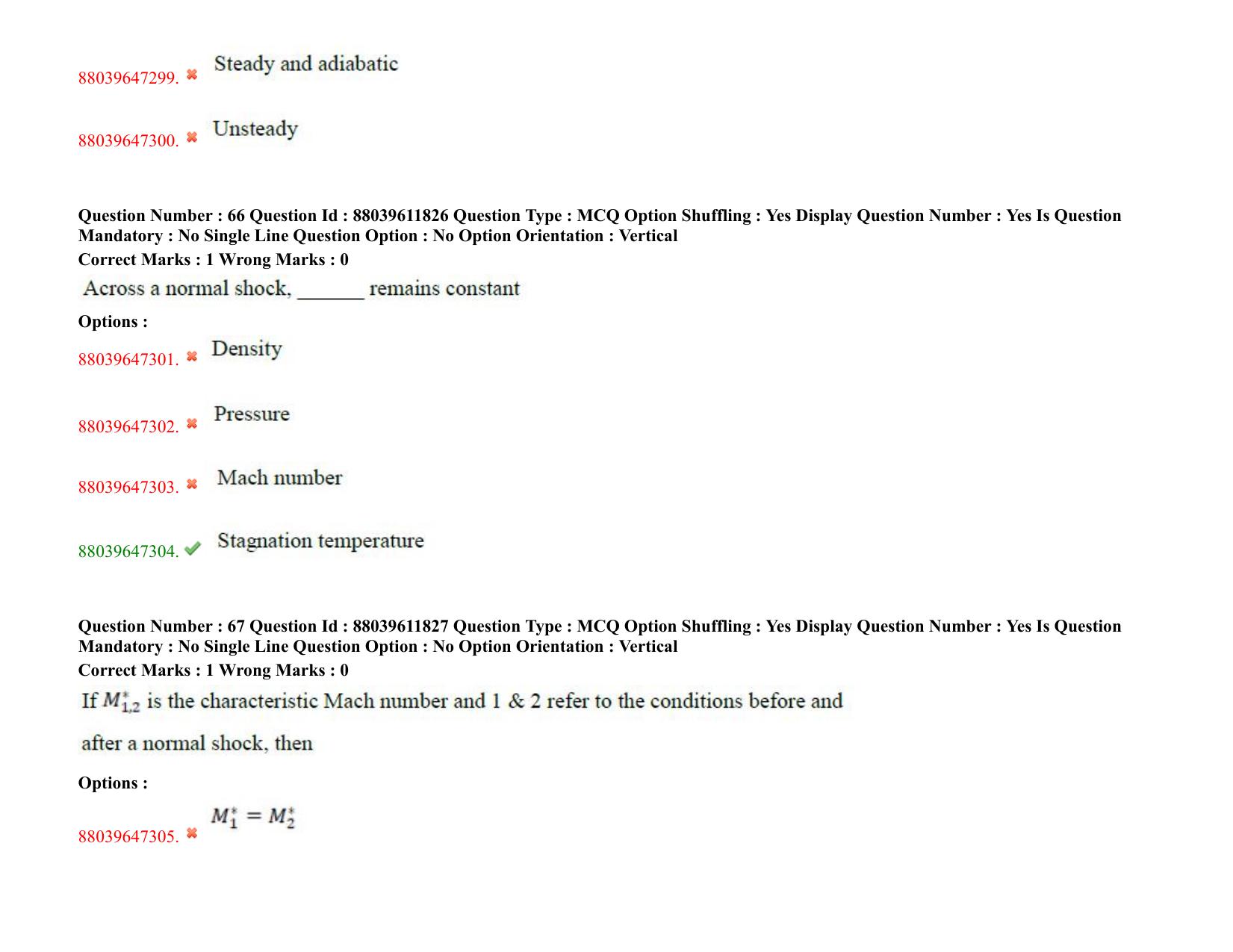 TS PGECET 2020: Aerospace Engineering Question Papers - Page 38
