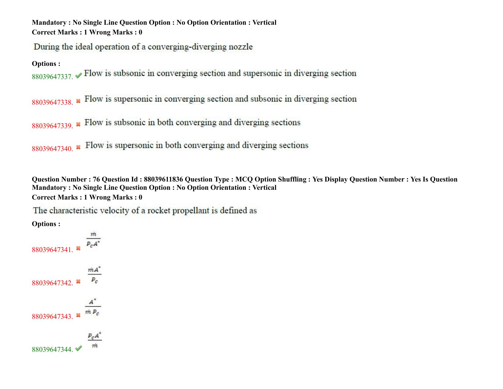 TS PGECET 2020: Aerospace Engineering Question Papers - Page 43