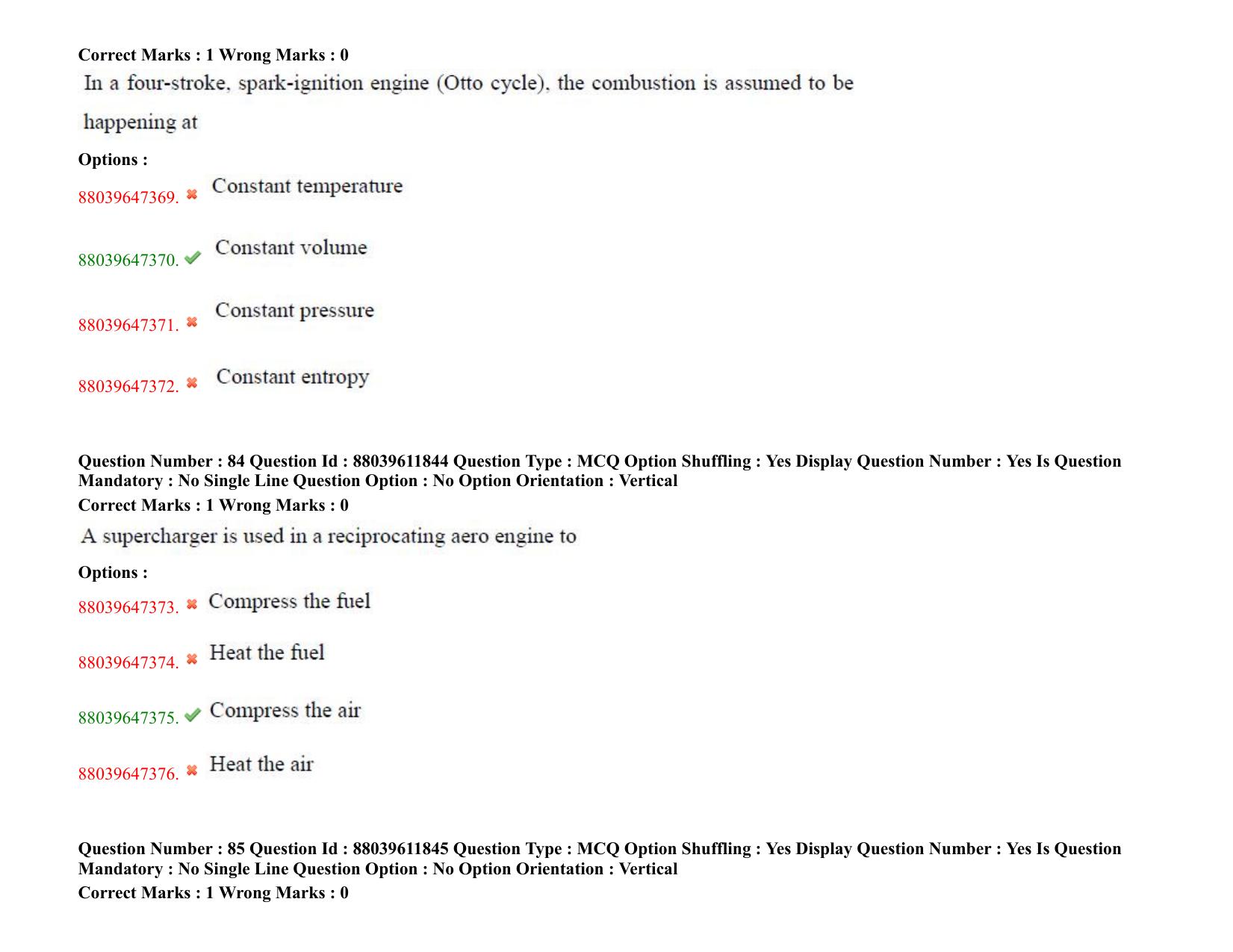 TS PGECET 2020: Aerospace Engineering Question Papers - Page 47