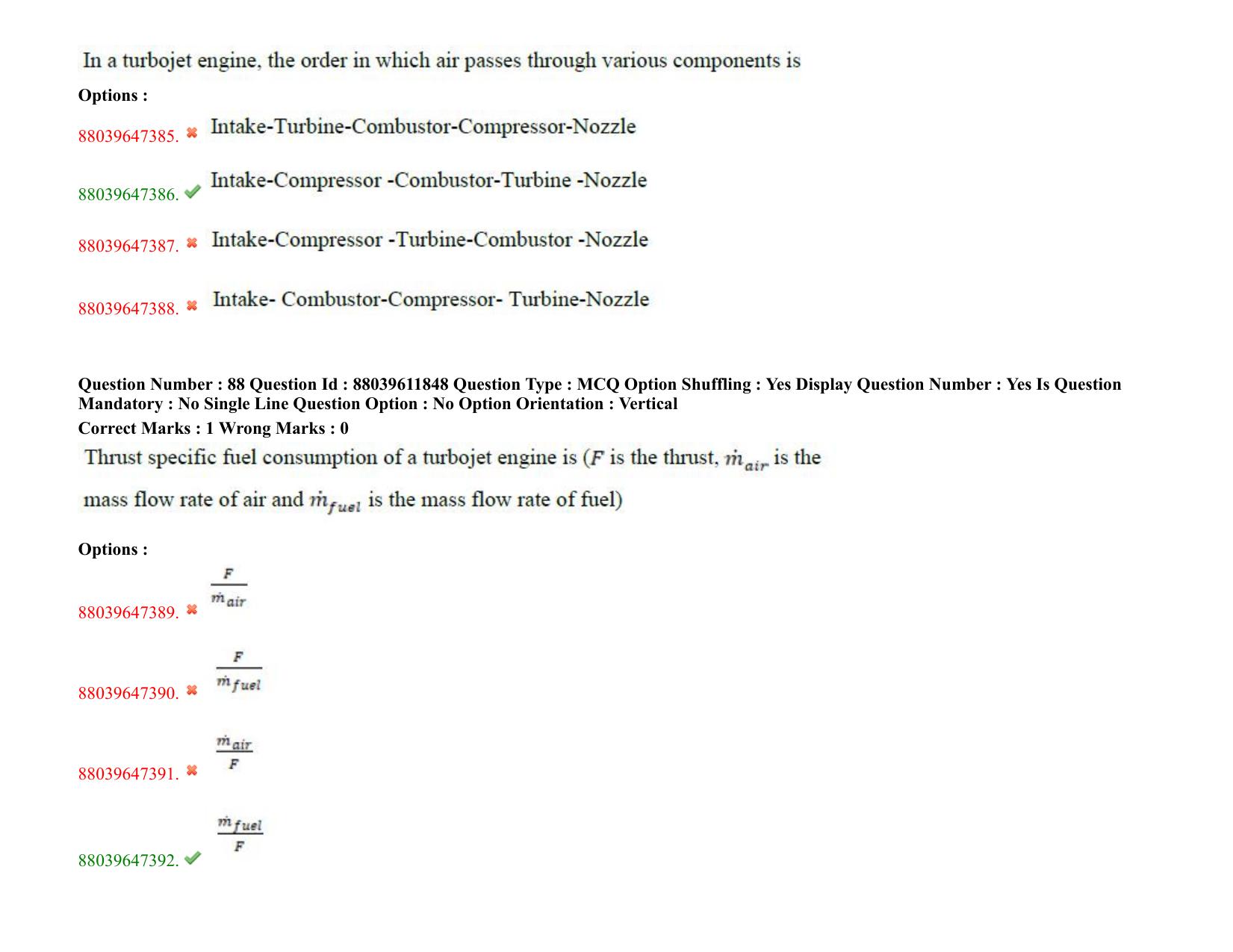 TS PGECET 2020: Aerospace Engineering Question Papers - Page 49