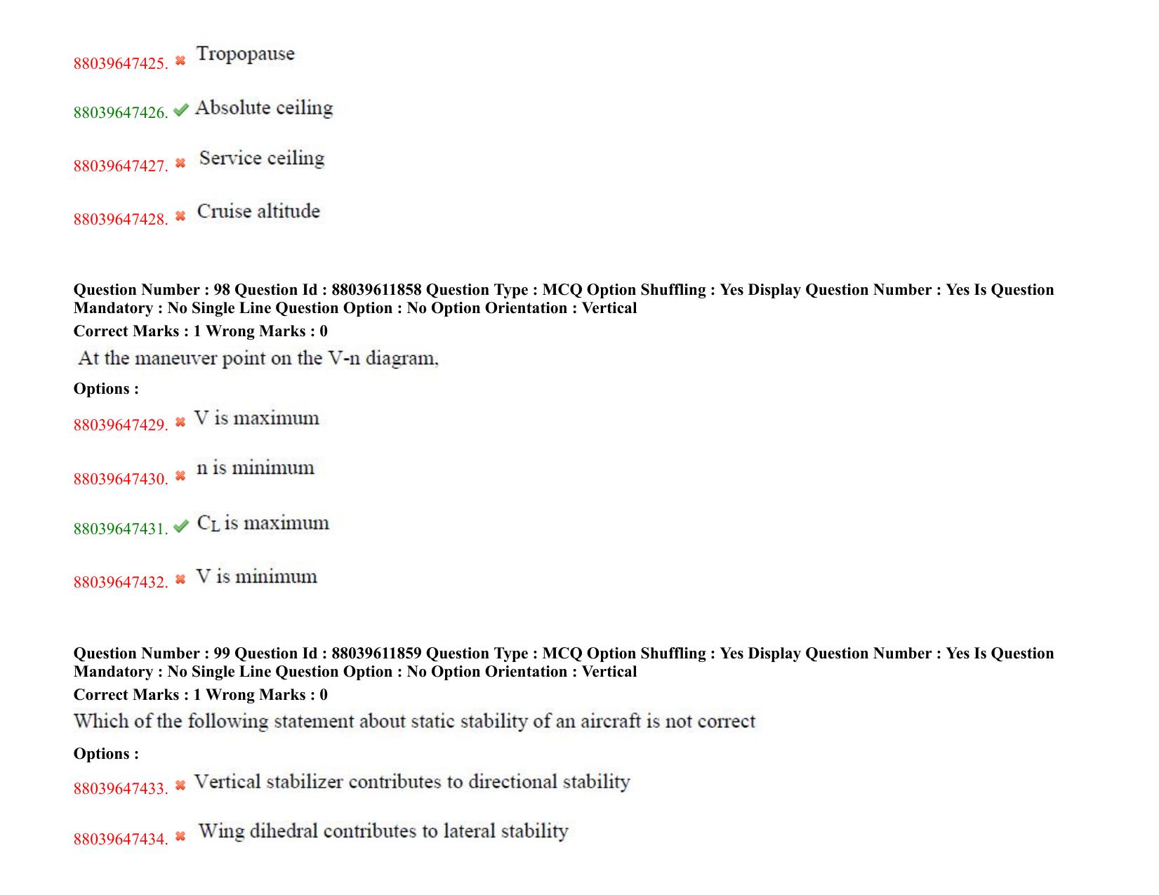 TS PGECET 2020: Aerospace Engineering Question Papers - Page 54