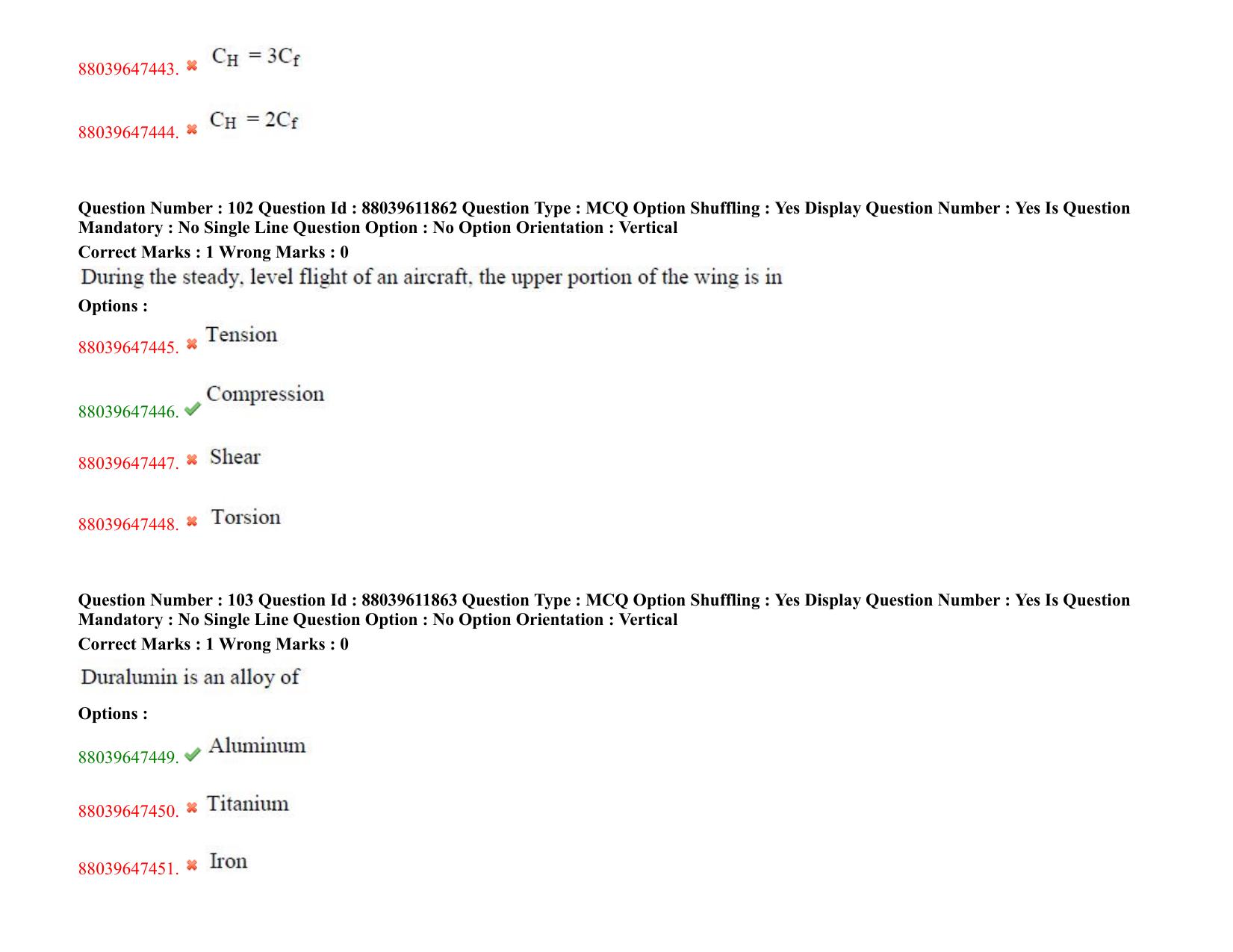TS PGECET 2020: Aerospace Engineering Question Papers - Page 56