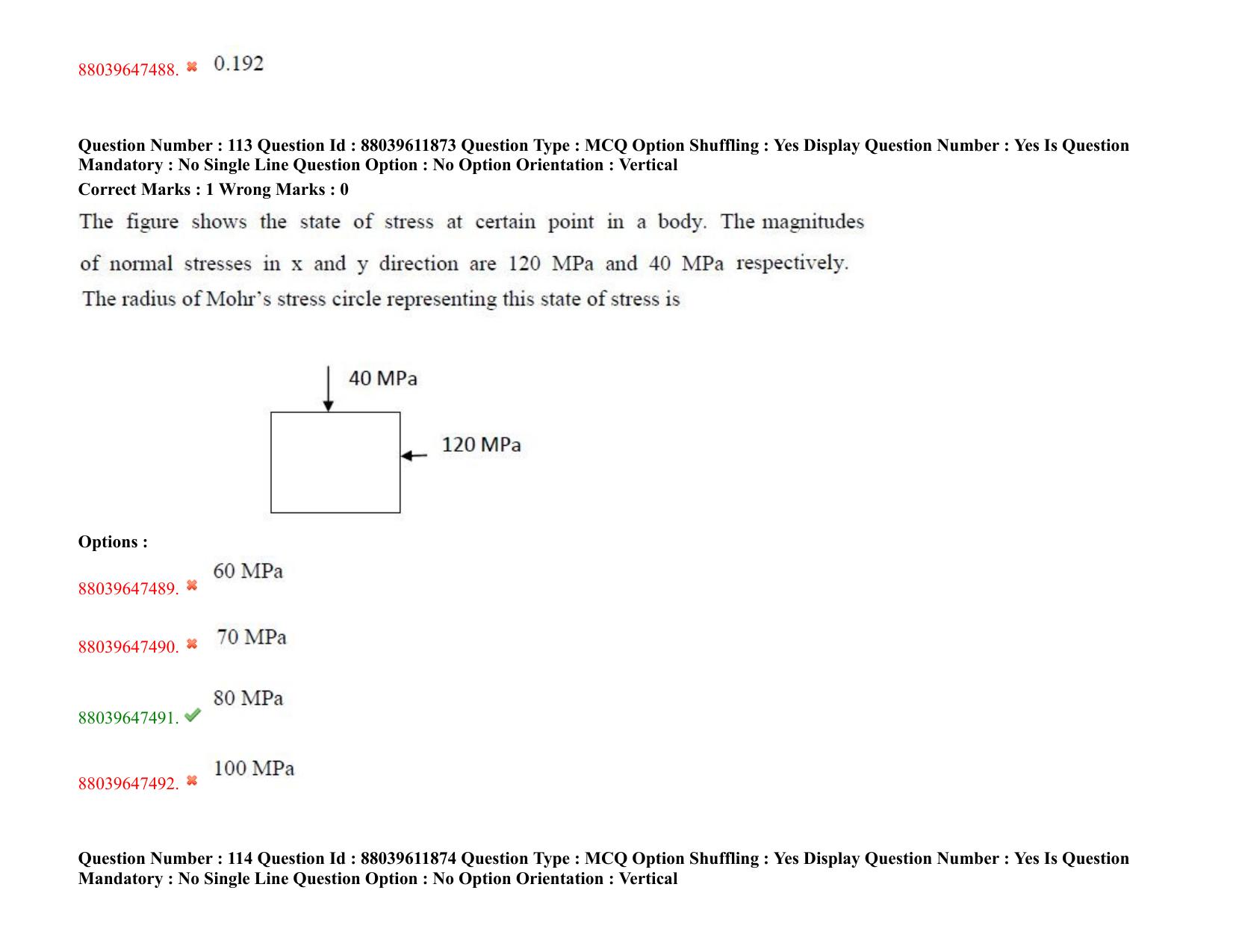 TS PGECET 2020: Aerospace Engineering Question Papers - Page 62