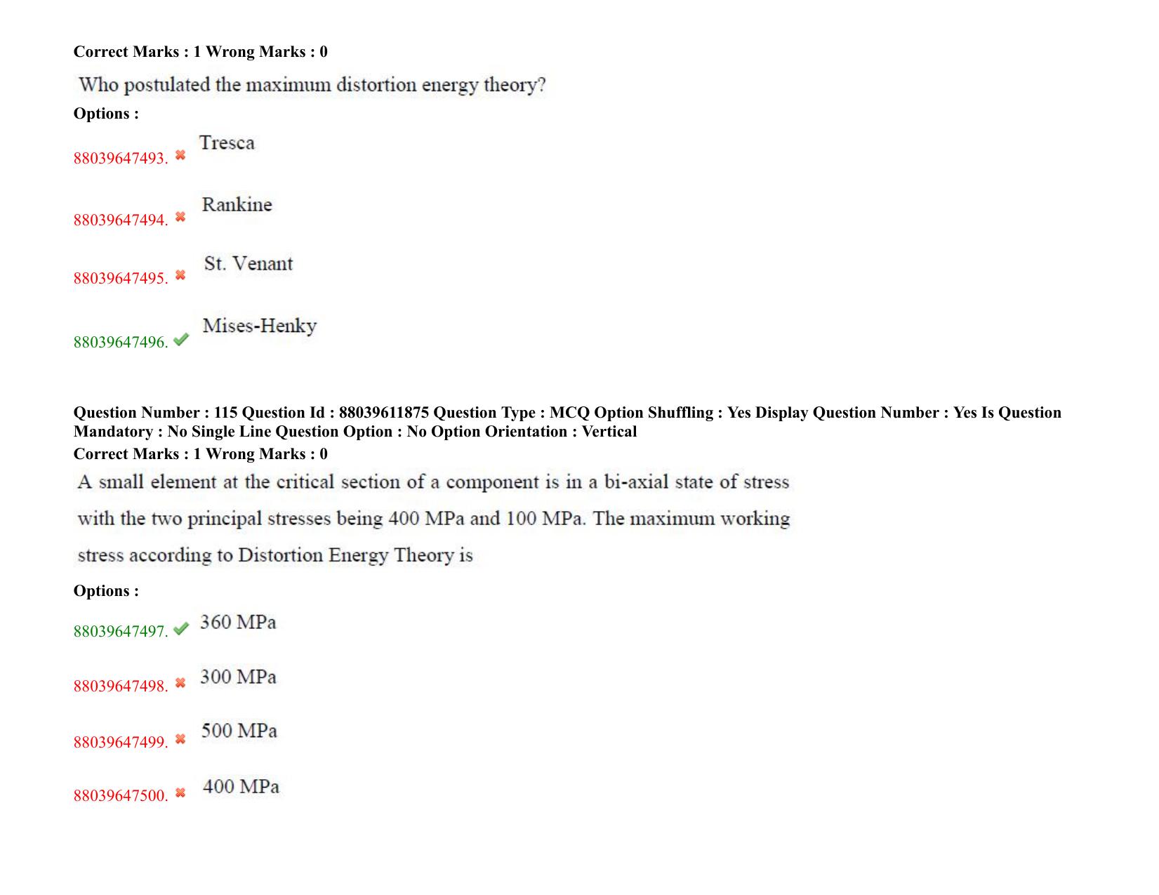 TS PGECET 2020: Aerospace Engineering Question Papers - Page 63