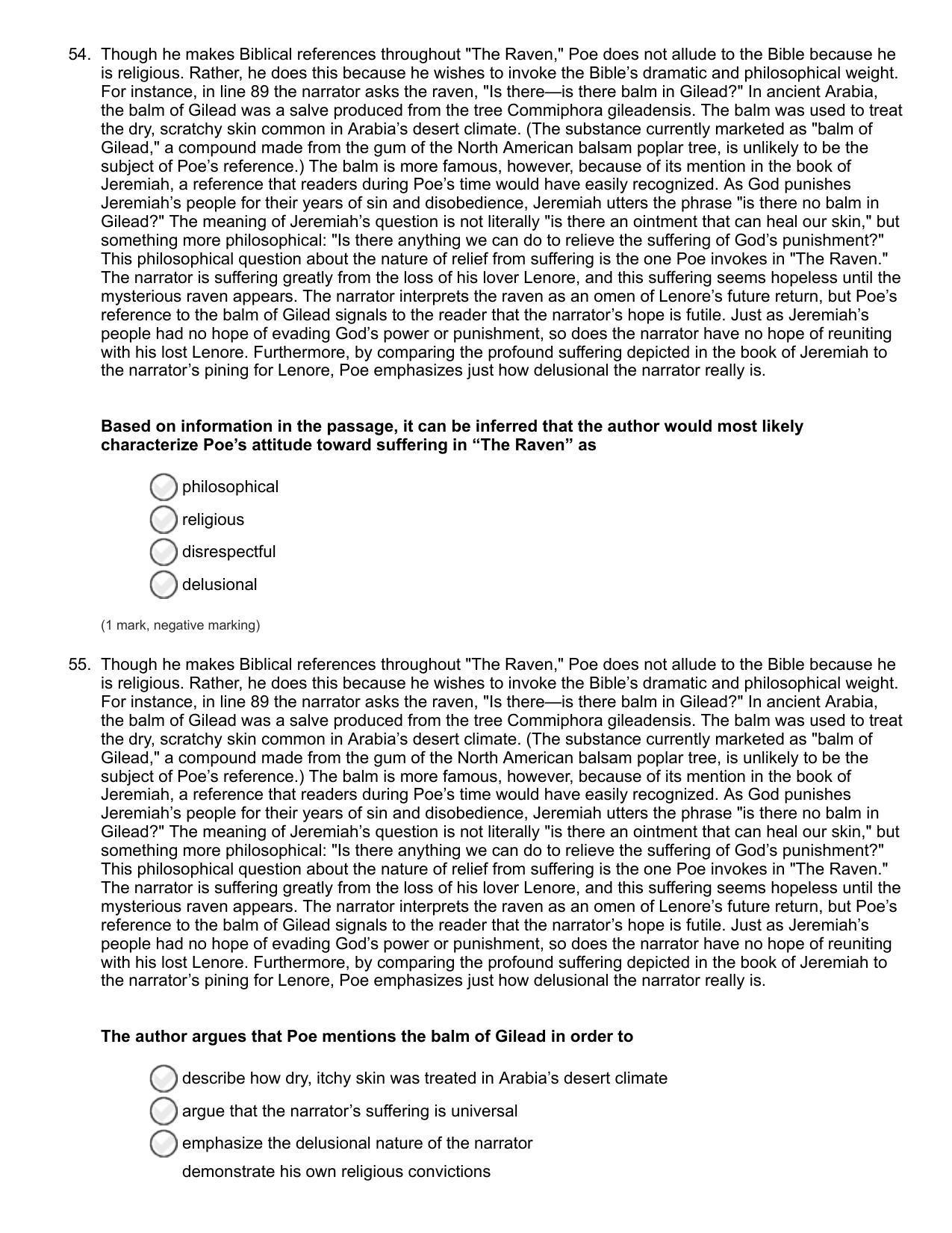 NIFT Bachelor of Design (GAT) 2022 Sample Paper - Page 18