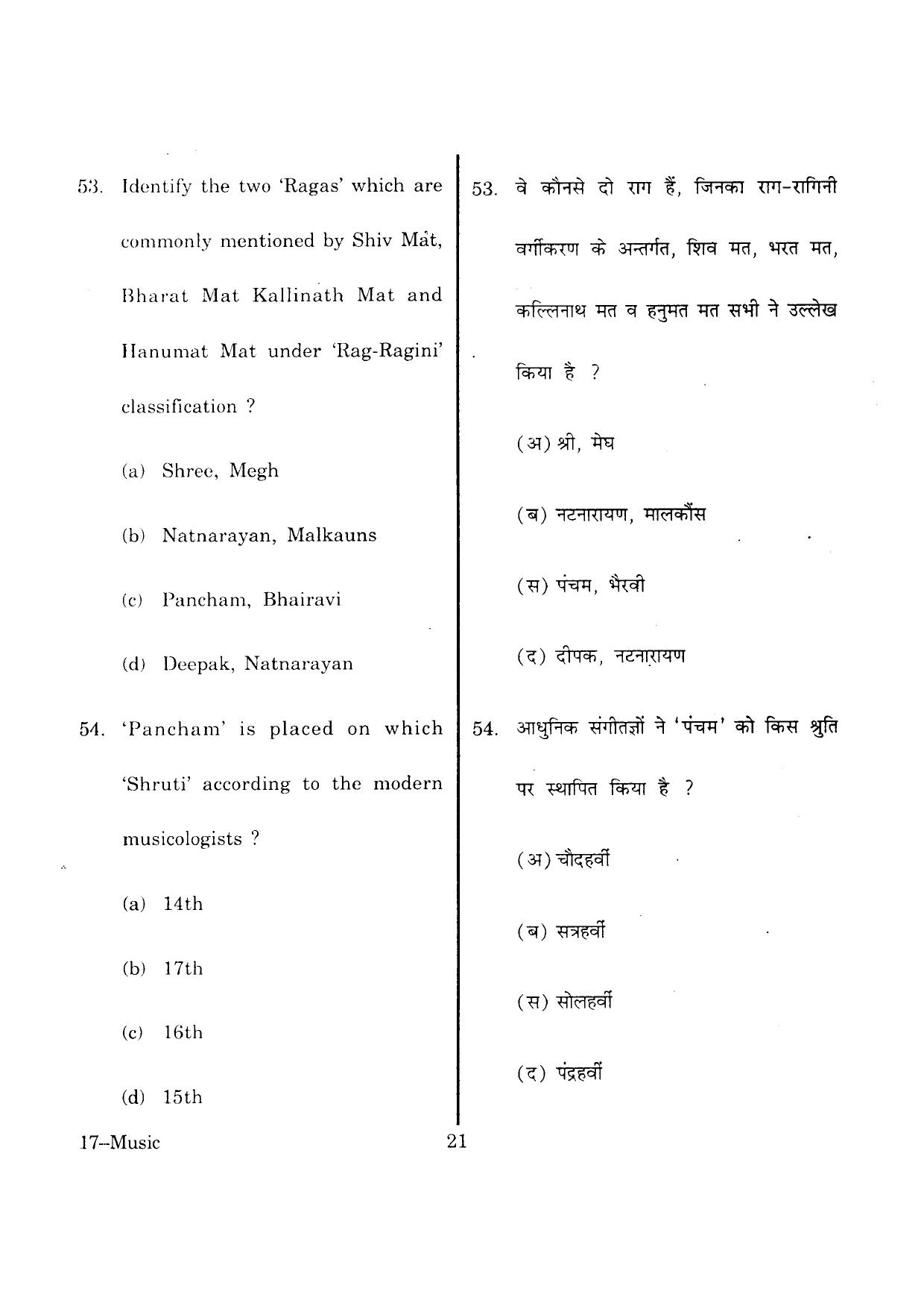 URATPG  Question Paper - Page 21