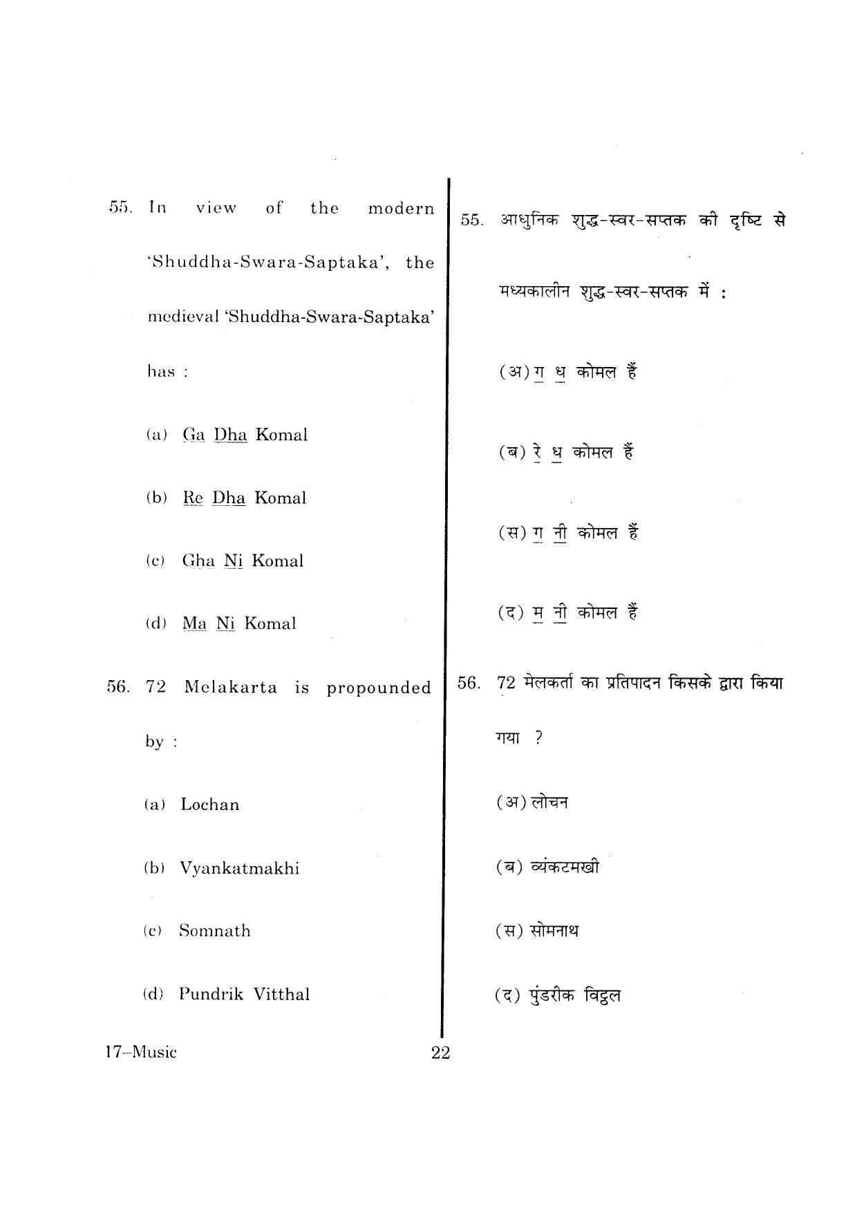 URATPG  Question Paper - Page 22