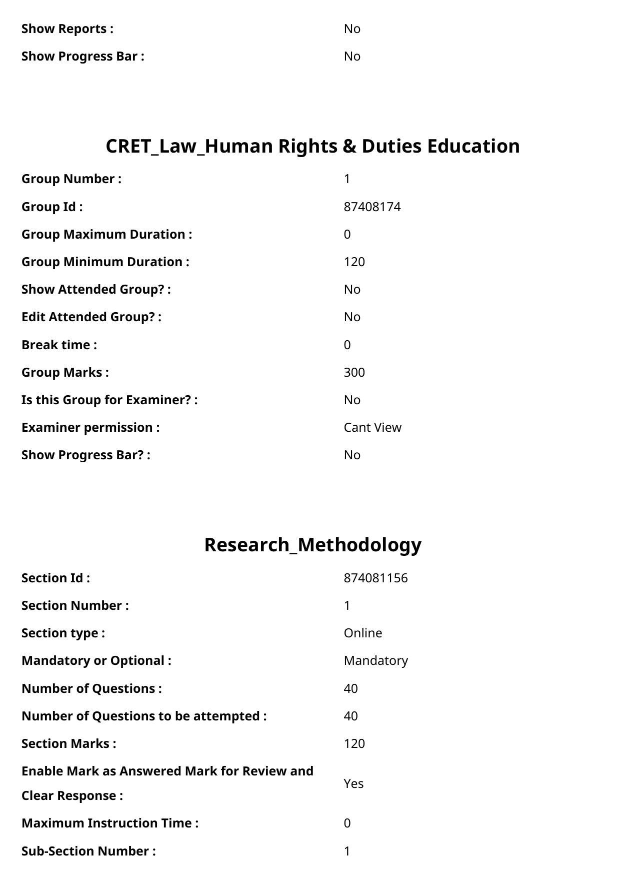 BHU RET Law & HRDE 2020 Question Paper - Page 2